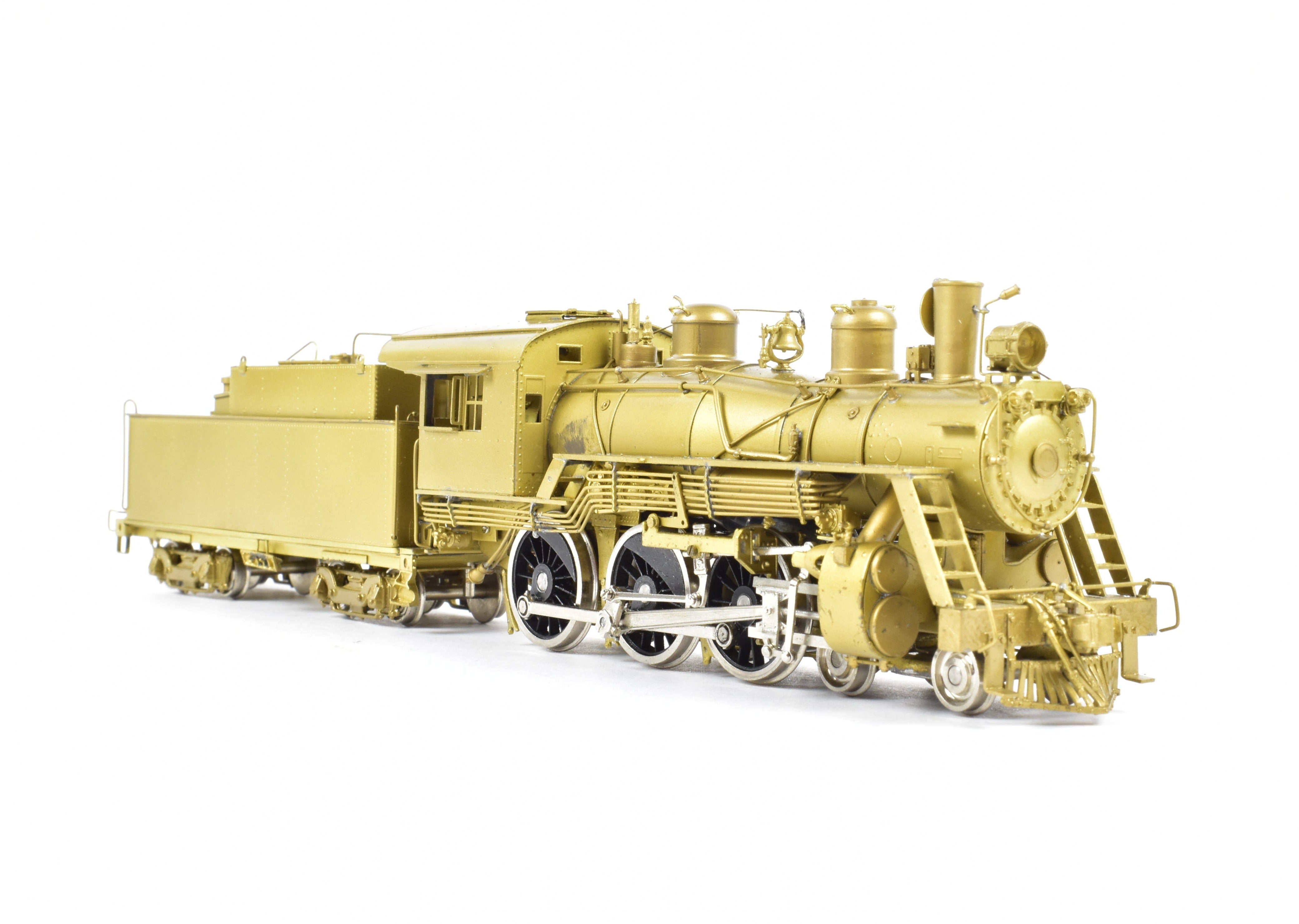 High - Quality HO Scale Brass Pacific Fast Mail Model (PFM) by Samhongsa - Louisiana & Arkansas 4 - 6 - 0 Ten Wheeler Steam Locomotive