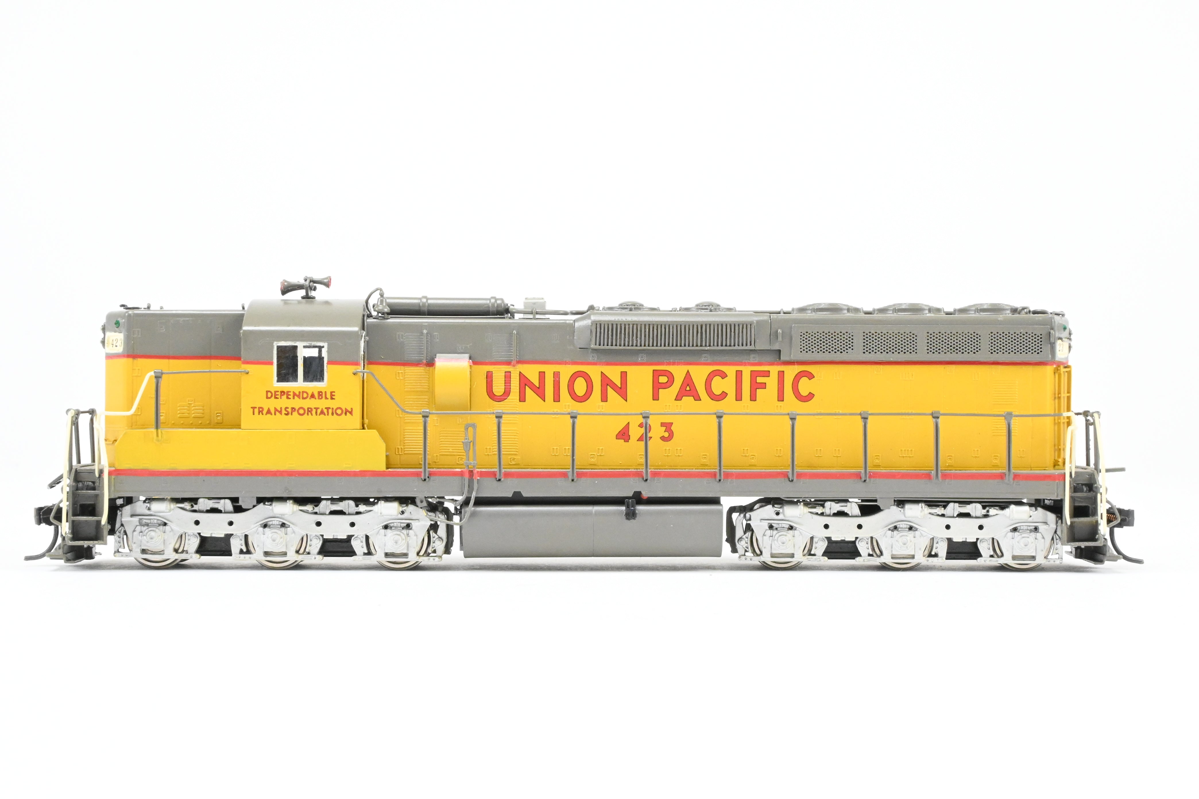 HO Brass Oriental Limited UP EMD SD24 2400 HP High Hood Custom Paint #423