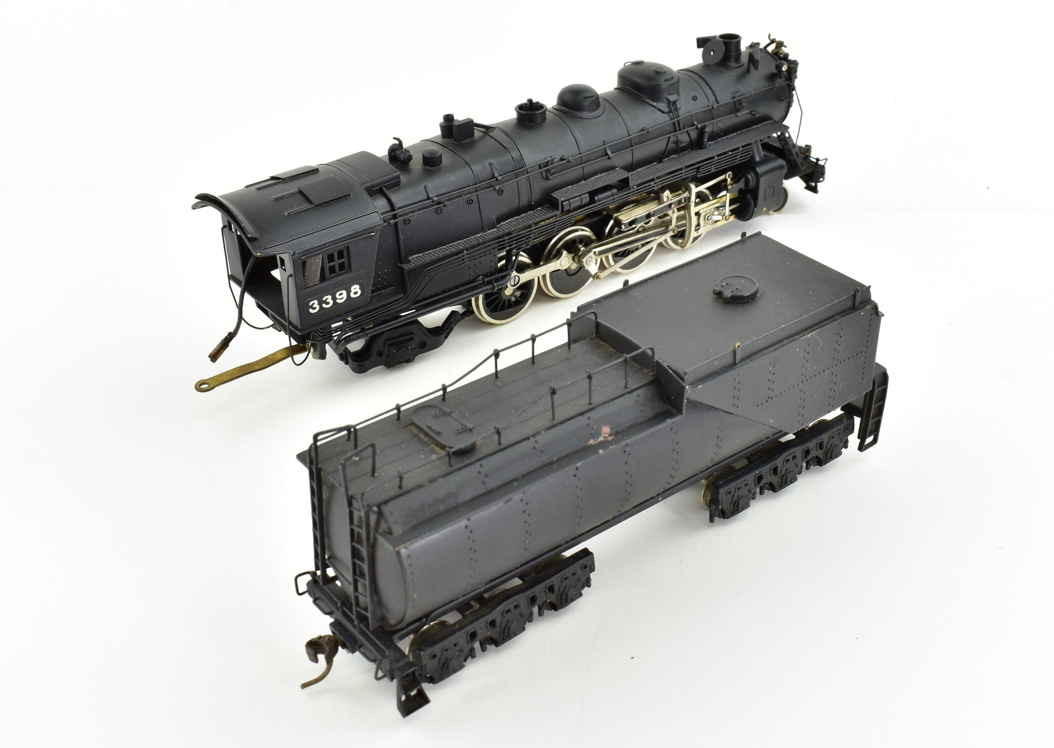 HO Brass PFM - Tenshodo GN Great Northern 2-8-2 O-8 Class Factory-Painted Locomotive No. 3398