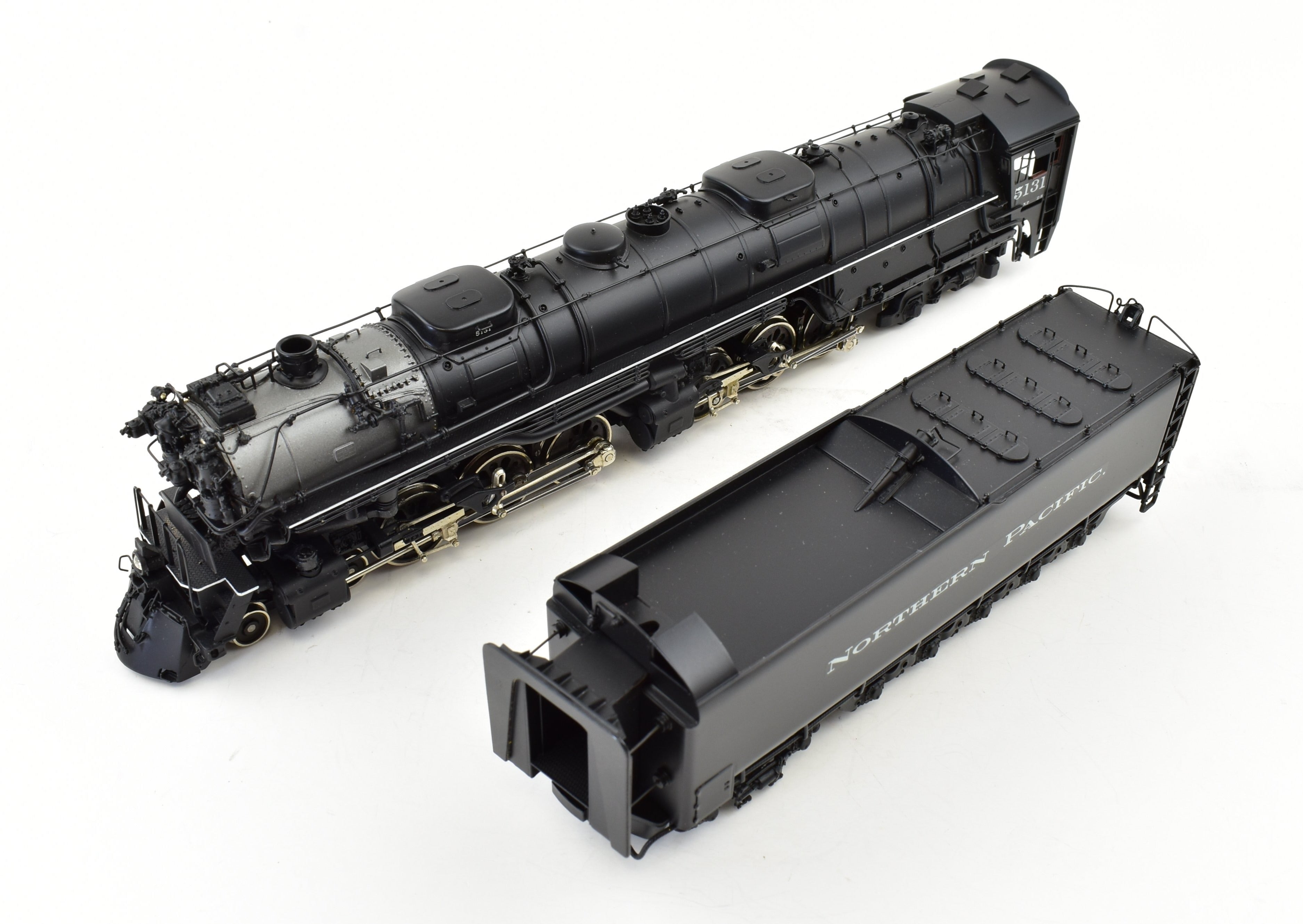 HO Scale Brass PFM - Tenshodo Northern Pacific Class Z - 8 4 - 6 - 6 - 4 Steam Locomotive Model from 1979 Run