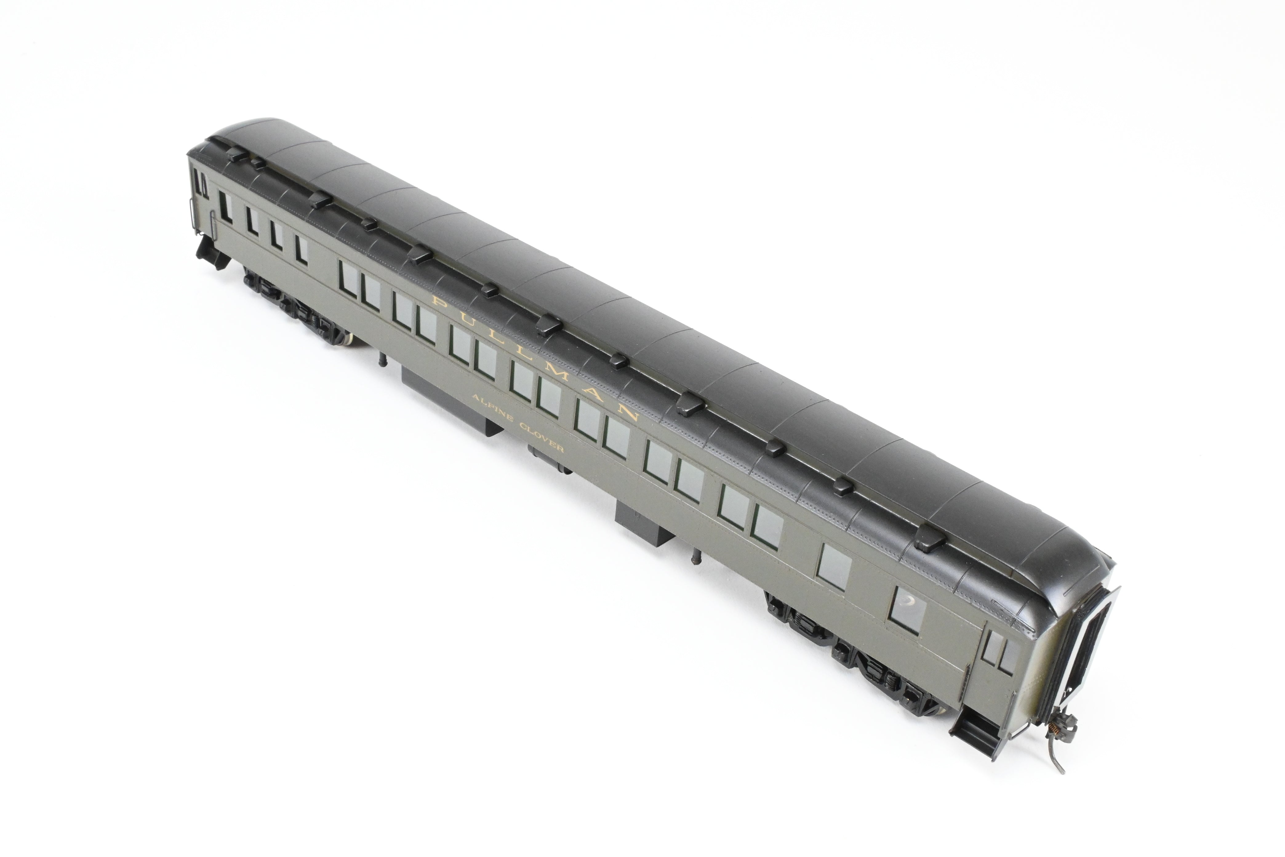 HO Scale Brass Soho Pullman Sleeper Model of Various Roads - Denver & Rio Grande Western Alpine Clover with 14 - Section HW Design