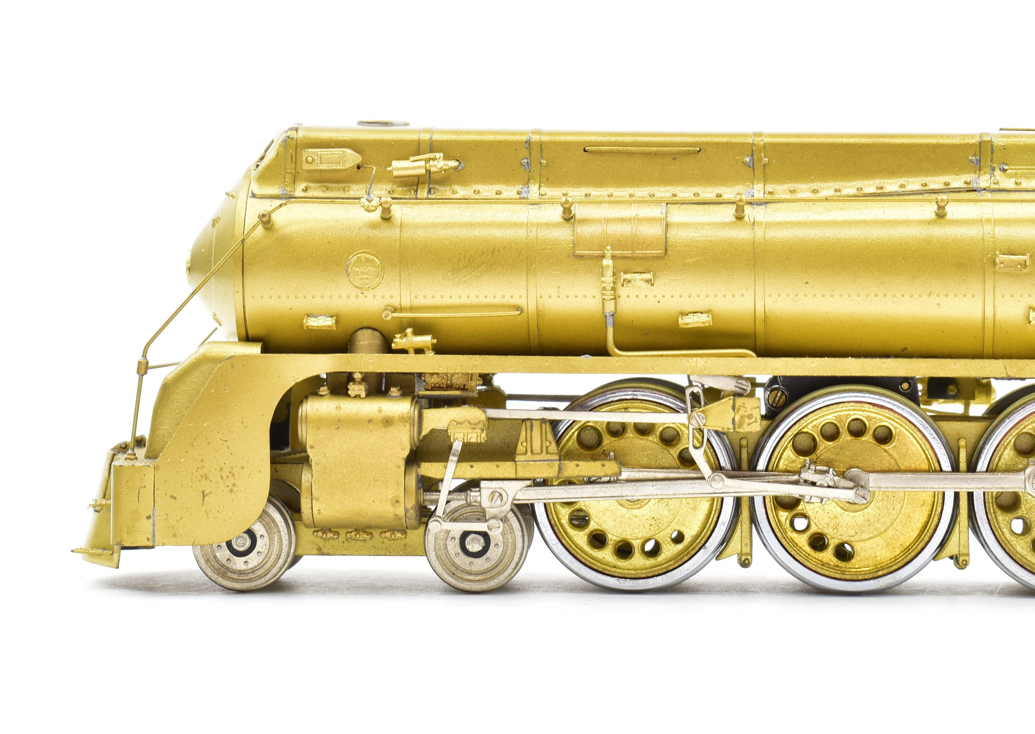 HO Scale Custom Brass Locomotive - 1979 KSM Model, Ideal for Passenger Service
