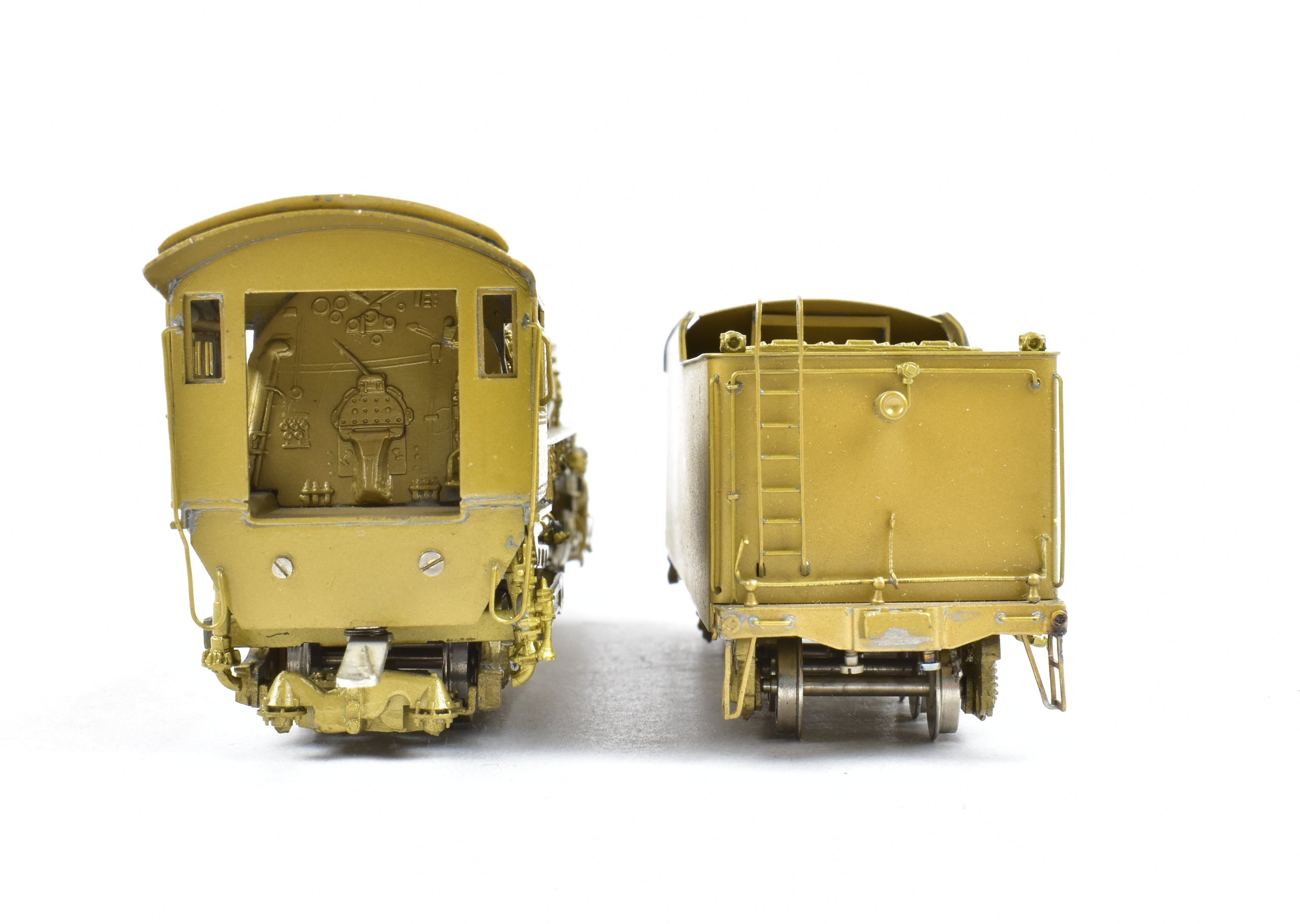 HO Scale Brass Model Train - Chicago & North Western Class H-1 4-8-4, Customized by NJ Custom Brass