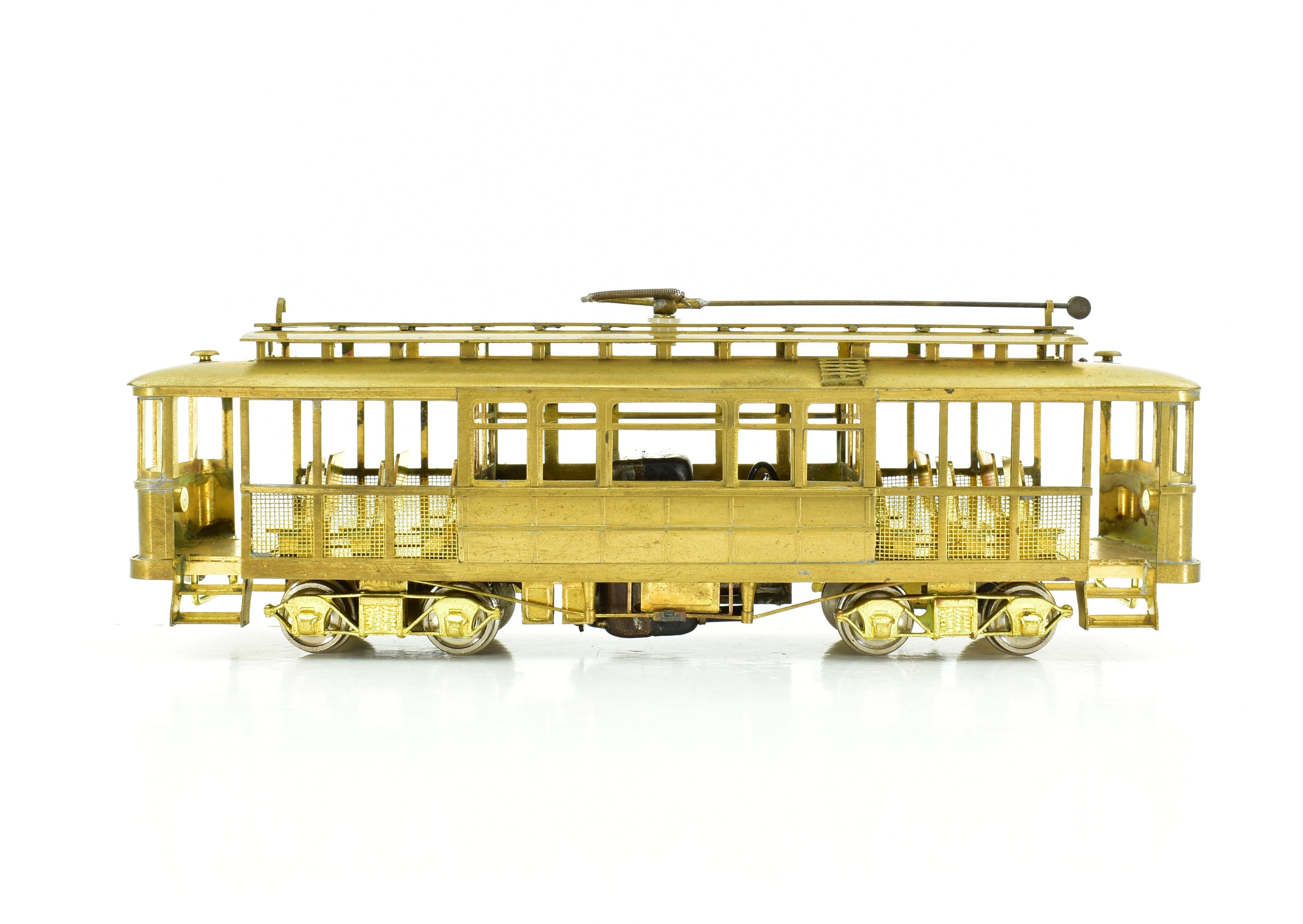 HO Scale Brass Suydam Pacific Electric Huntington Standard Model Train Car from 1969 Run