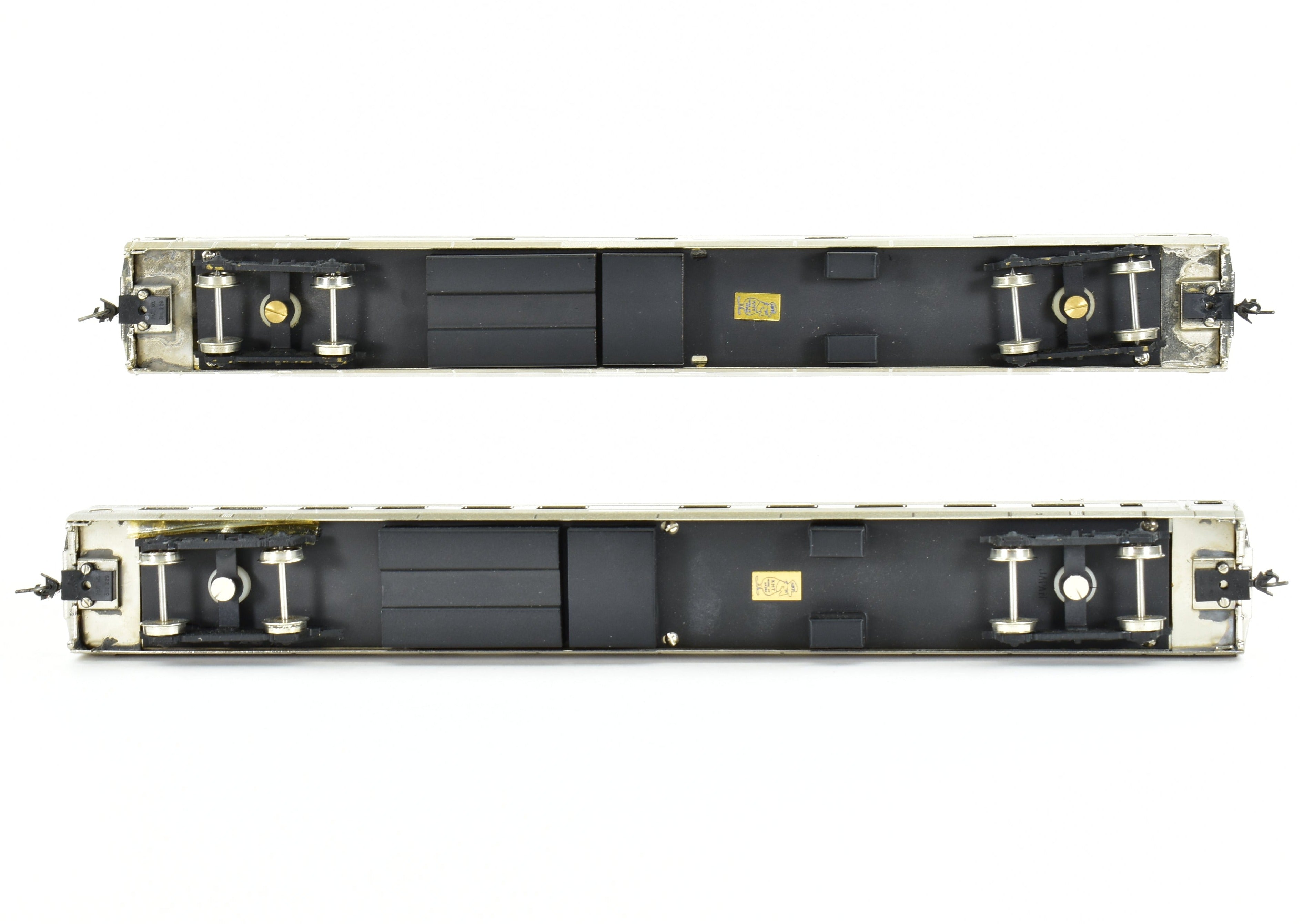 HO Scale Brass Nickel Plate Products (NPP) CB&Q - Burlington Route WP & D&RGW California Zephyr Full Roomette Pullman and Pullman Roomette Sleeper Set Model Train