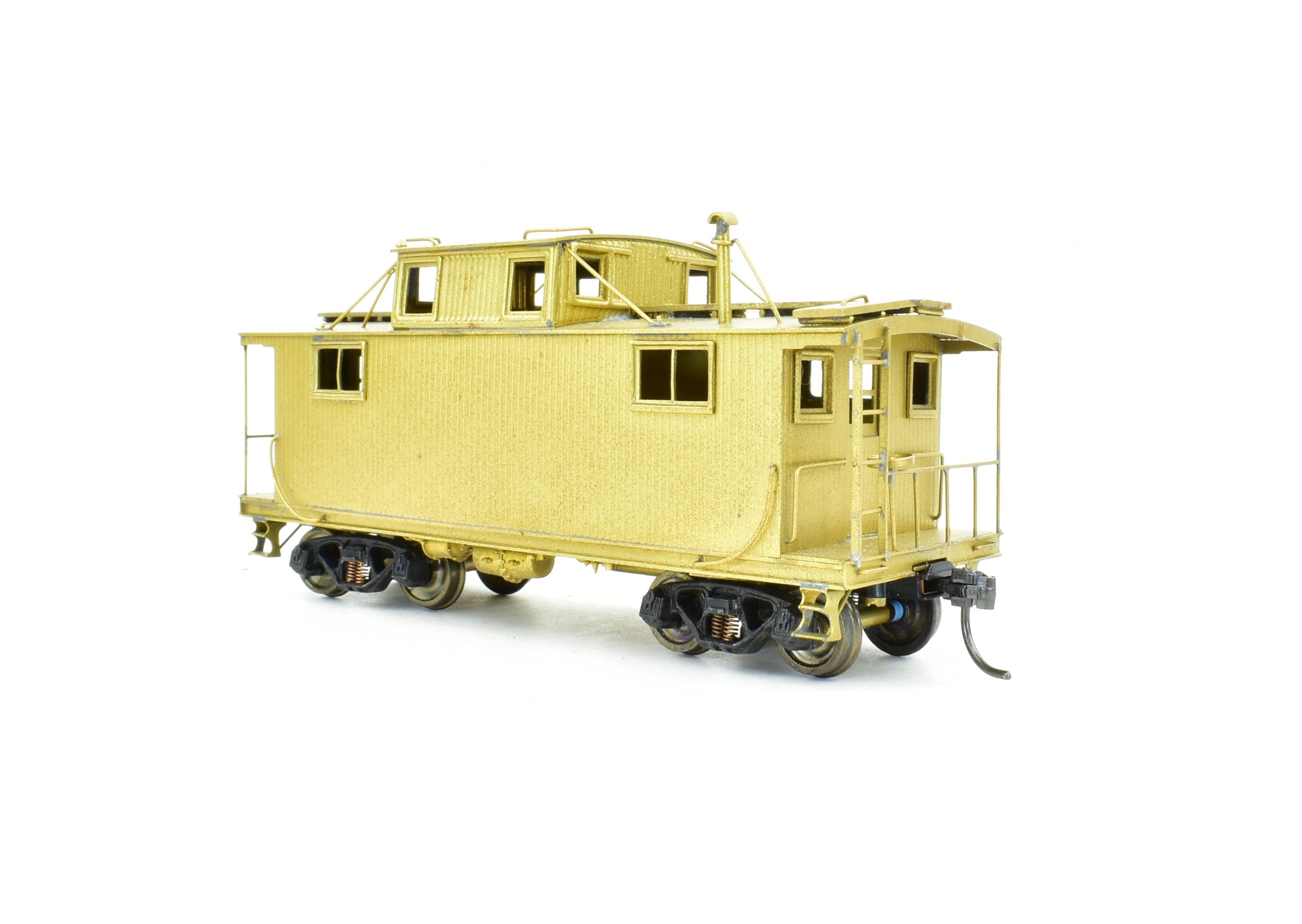 HO Scale Brass Model of NJ Custom Brass Long Island Railroad (LIRR) N - 52A Caboose for Model Train Enthusiasts