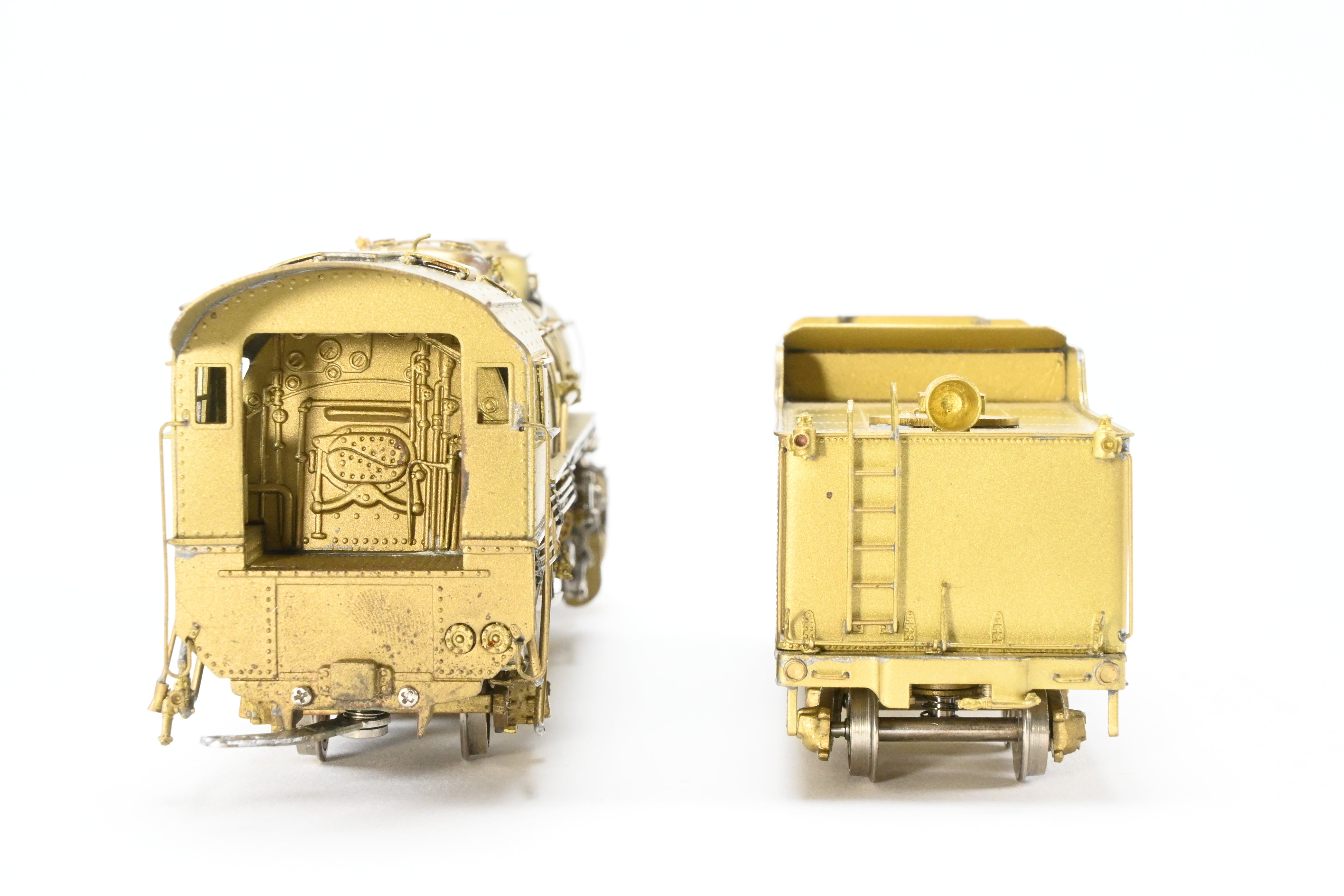 HO Scale USRA 2-10-2 Heavy Brass Model by Key Imports, 1970s