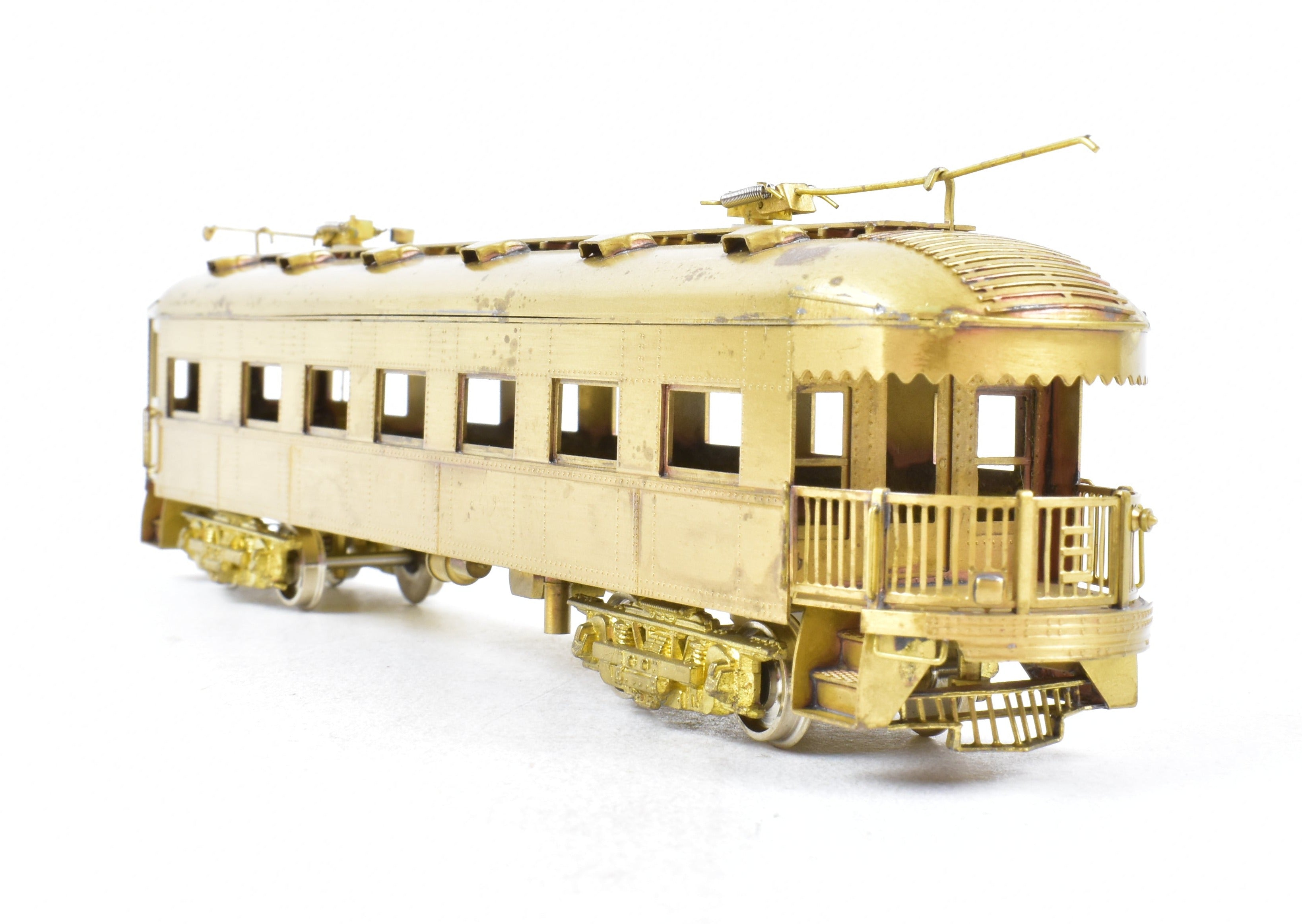 1978 HO Brass MTM Midwest Trolley Museum North Shore Line No. 410 Parlor Observation Trailer