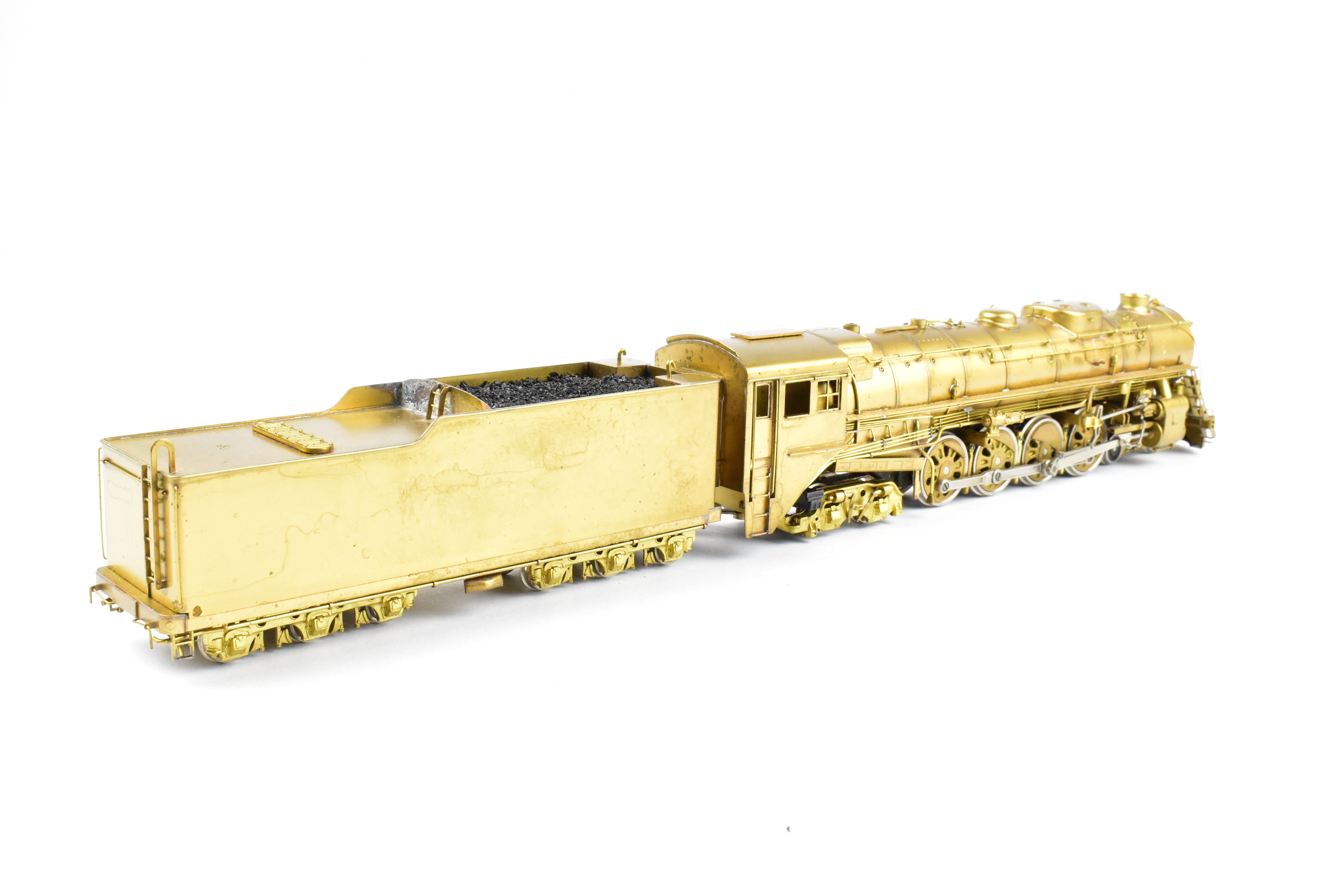 HO Scale Brass Model Train - Northwest Short Line MILW - Milwaukee Road S-2 4-8-4 Locomotive
