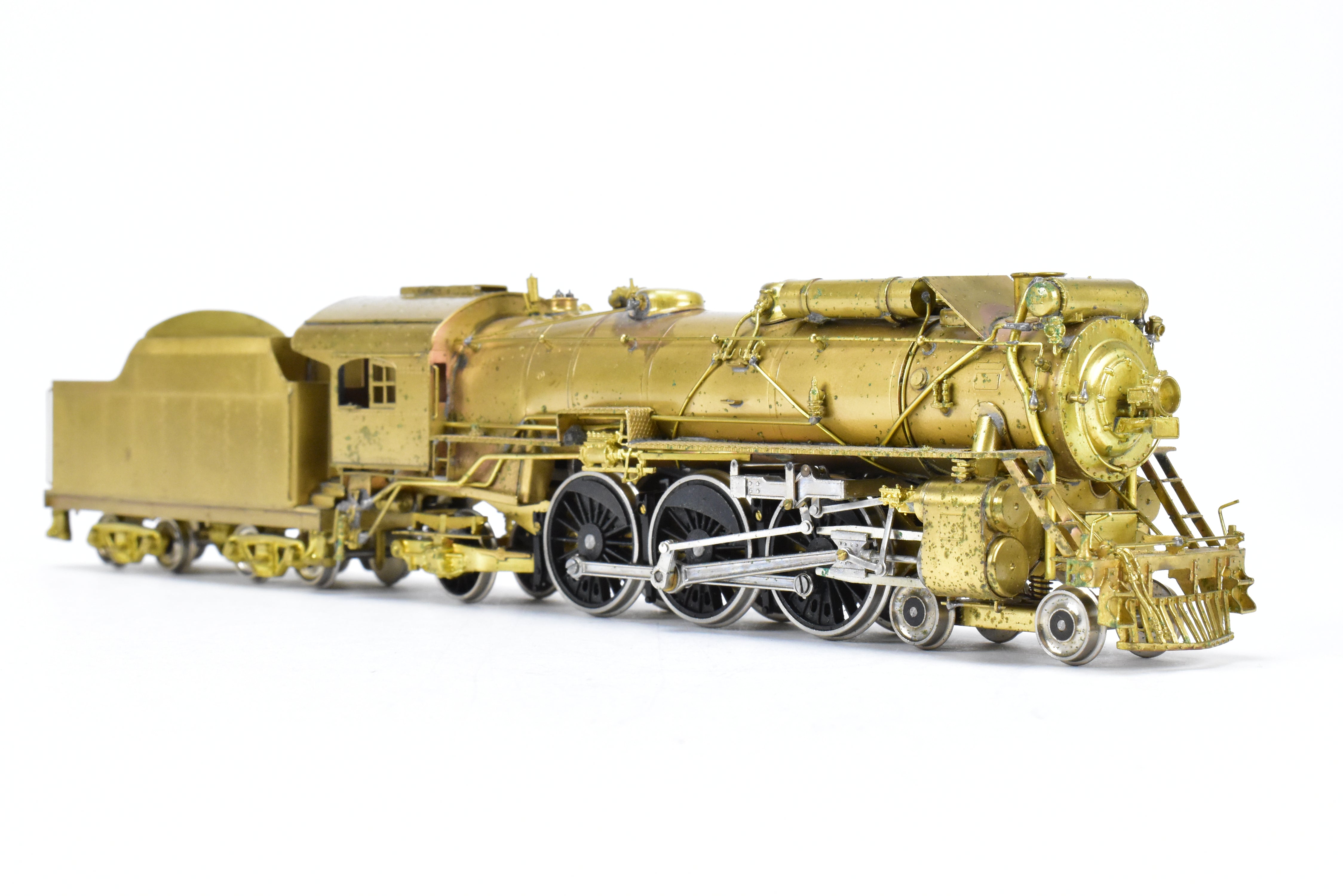 HO Scale Custom Brass New Haven I-4 4-6-2 Pacific Model Train by NJ Custom Brass