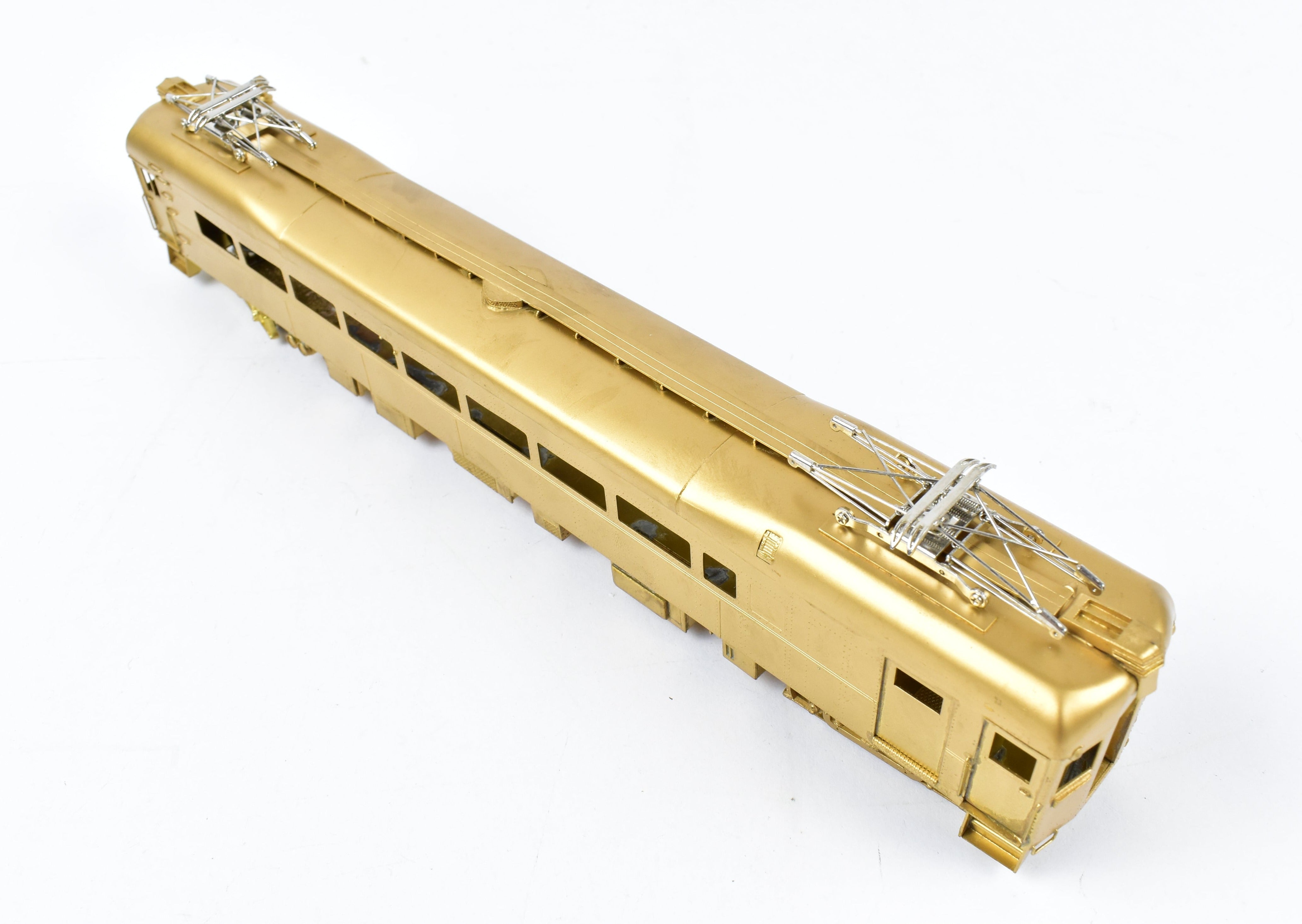 HO Scale Brass NPP Nickel - Plated South Shore Line #100 Combine Model