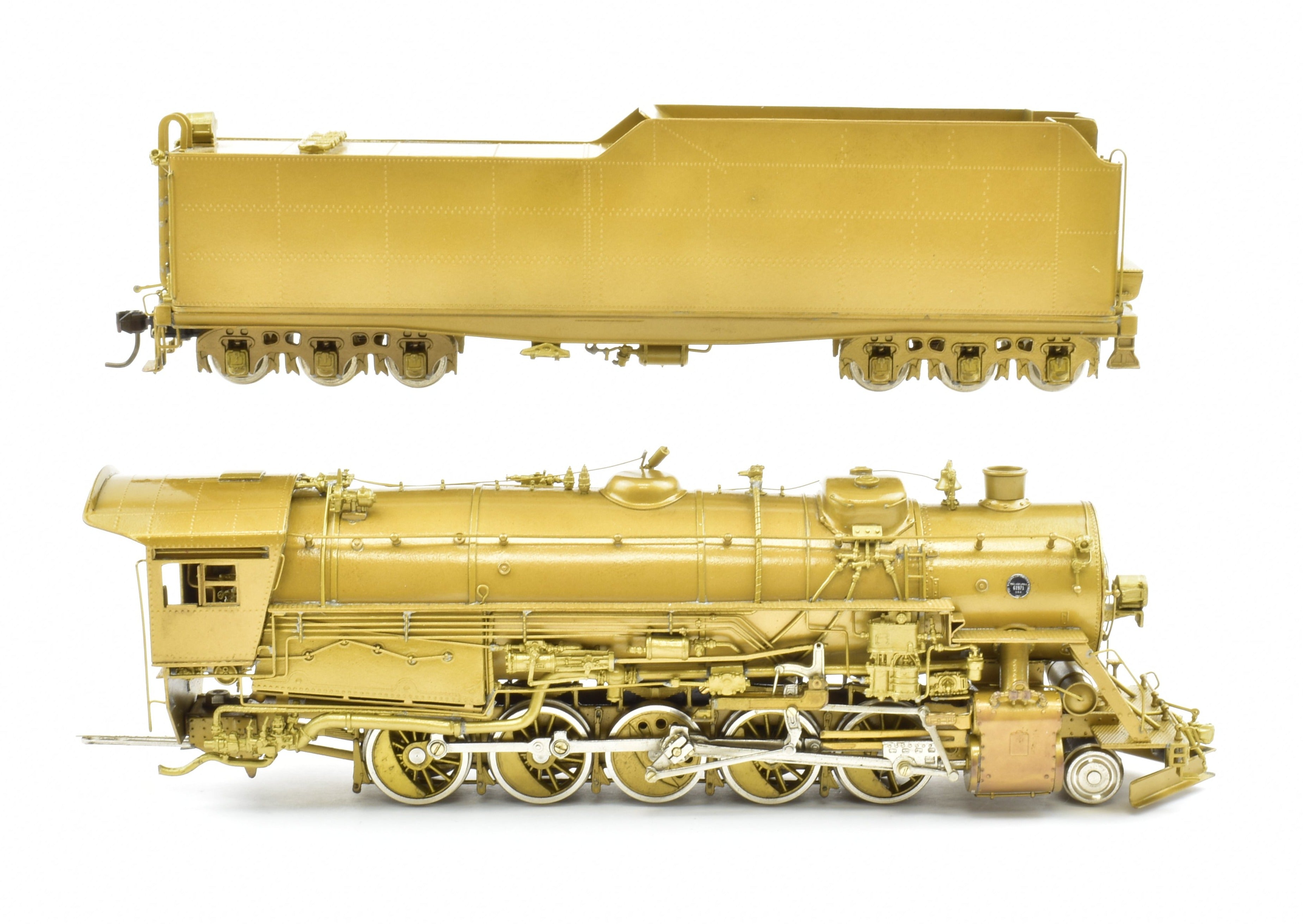 High - Quality HO Scale Brass Model Train - Western Maryland I - 2 2 - 10 - 0 Decapod, Custom - Built by NJ Custom Brass
