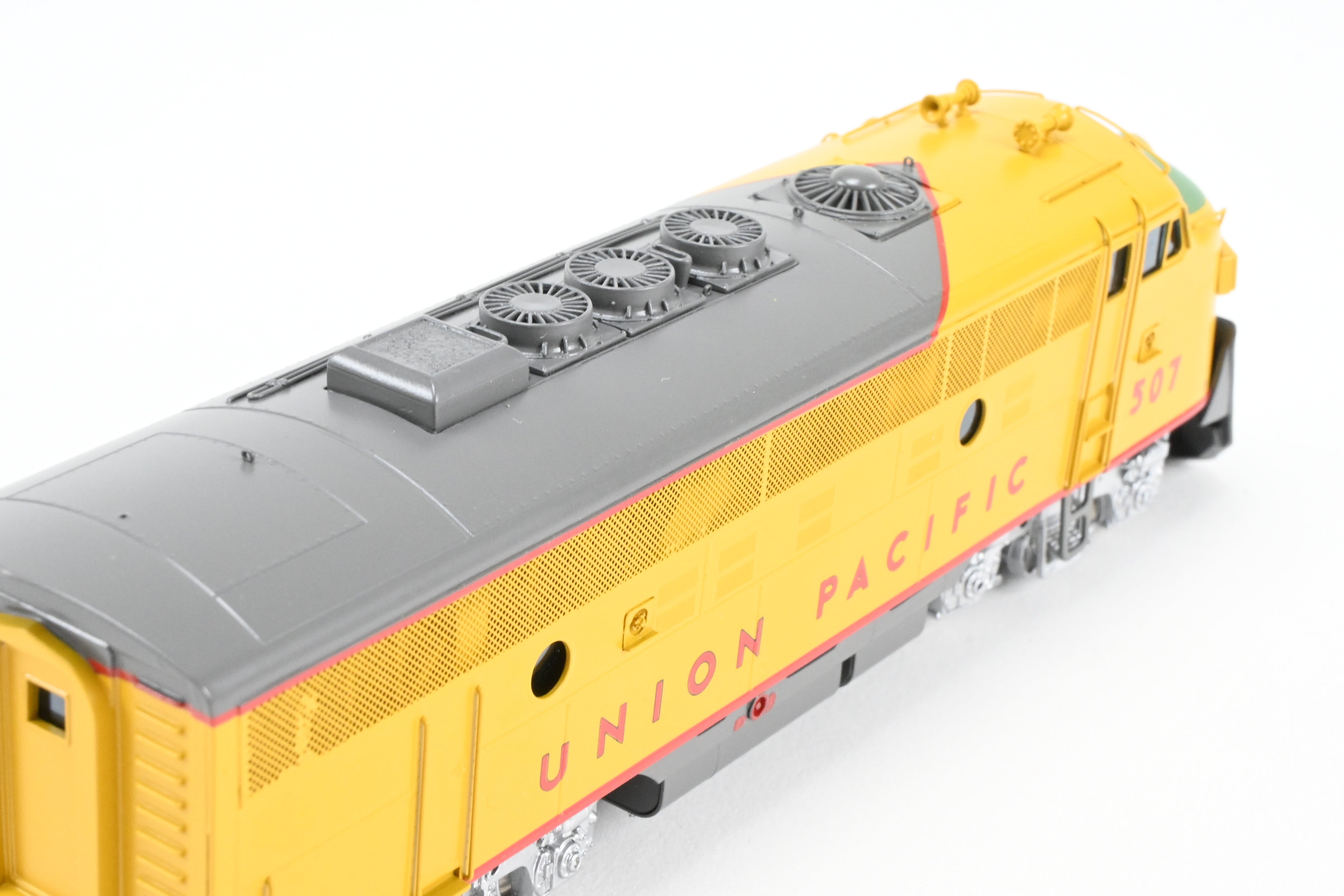 HO Scale Brass Union Pacific EMD F9MA Locomotive Model with Snowplow, Oriental Limited Edition, Numbered FP #507