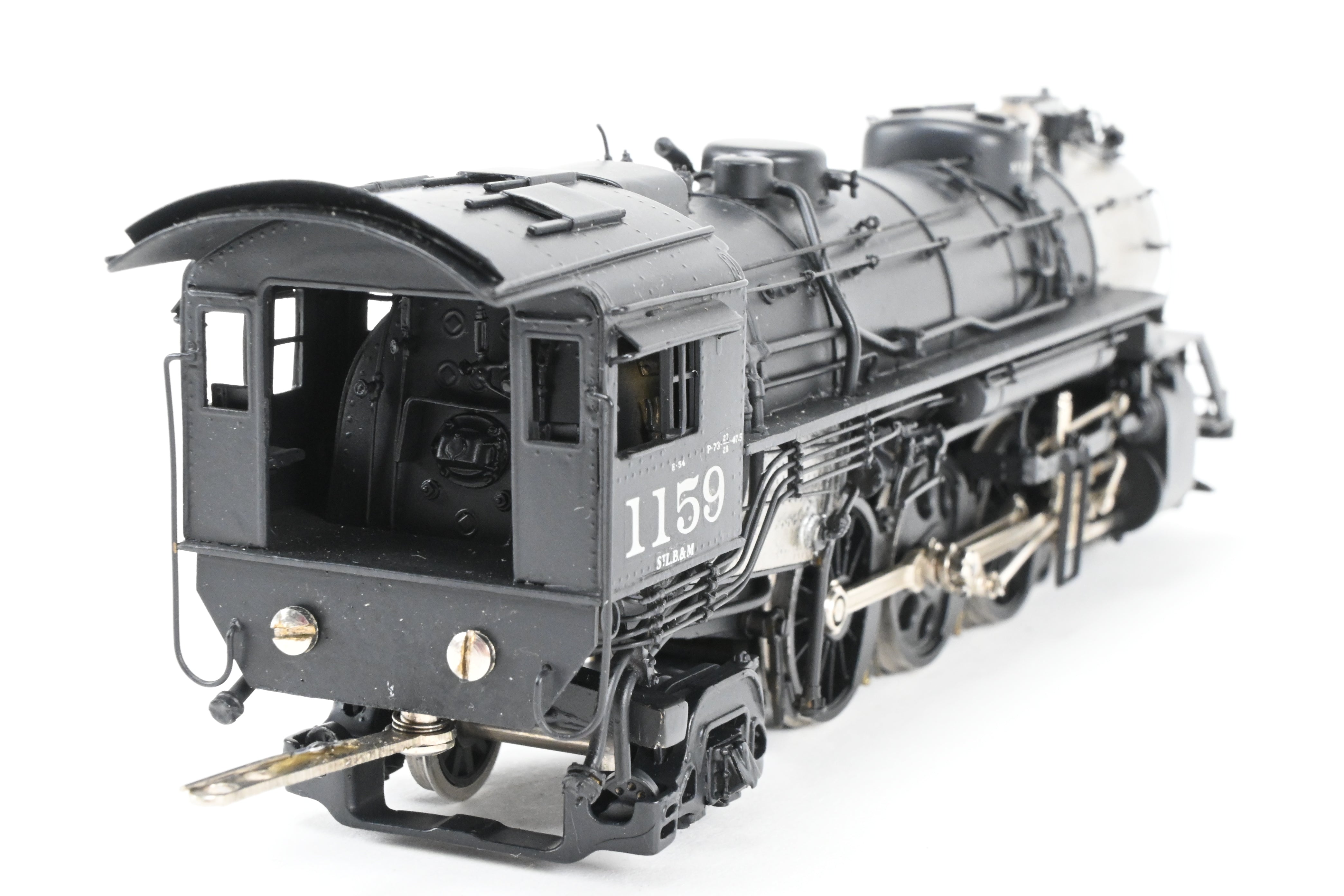 HO Scale Brass PFM Model Train - Samhongsa MP - Missouri Pacific 4-6-2 P-73 Steam Locomotive Custom Painted by Joe G. Collias with Road Number 1159