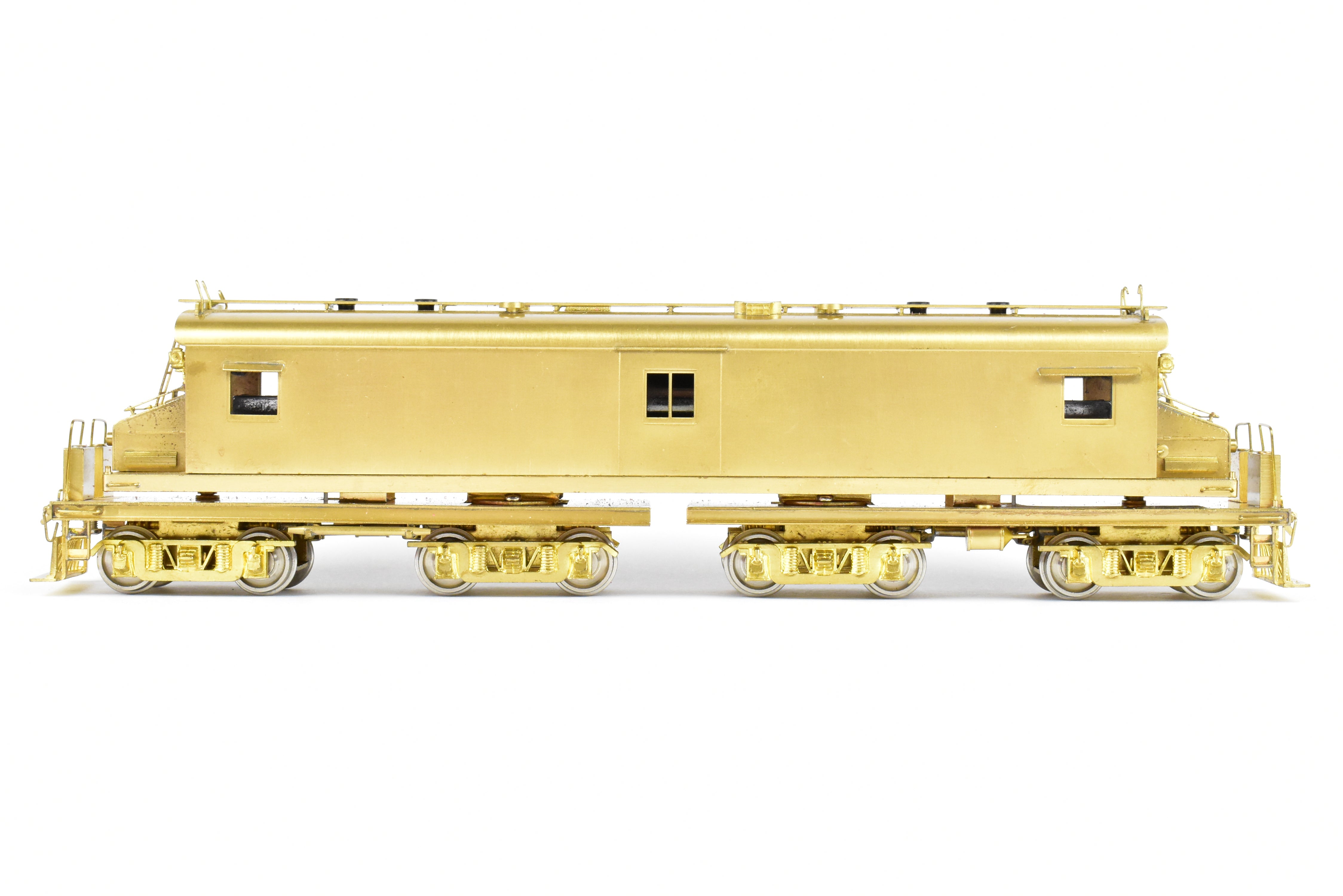 HO Brass Milwaukee Car Works CNS&M North Shore Line 4-Truck Electric Freight Motor #458