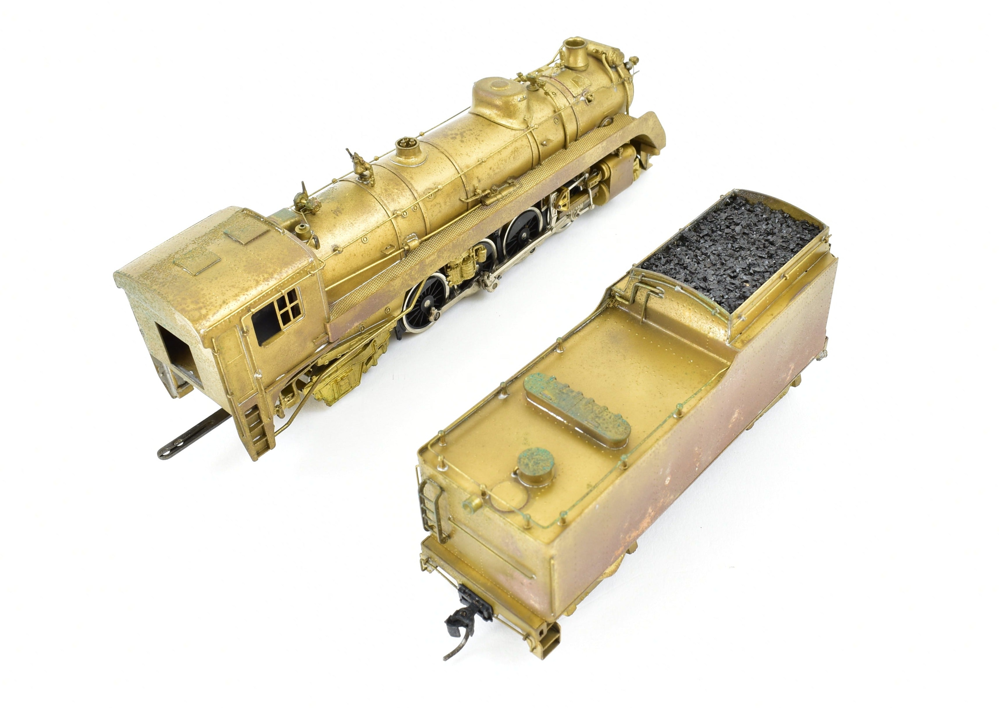 HO Scale Brass Pacific Fast Mail (PFM) Model Train - Toby CPR - Canadian Pacific Railway 2-8-2 Class P-2J Mikado Locomotive