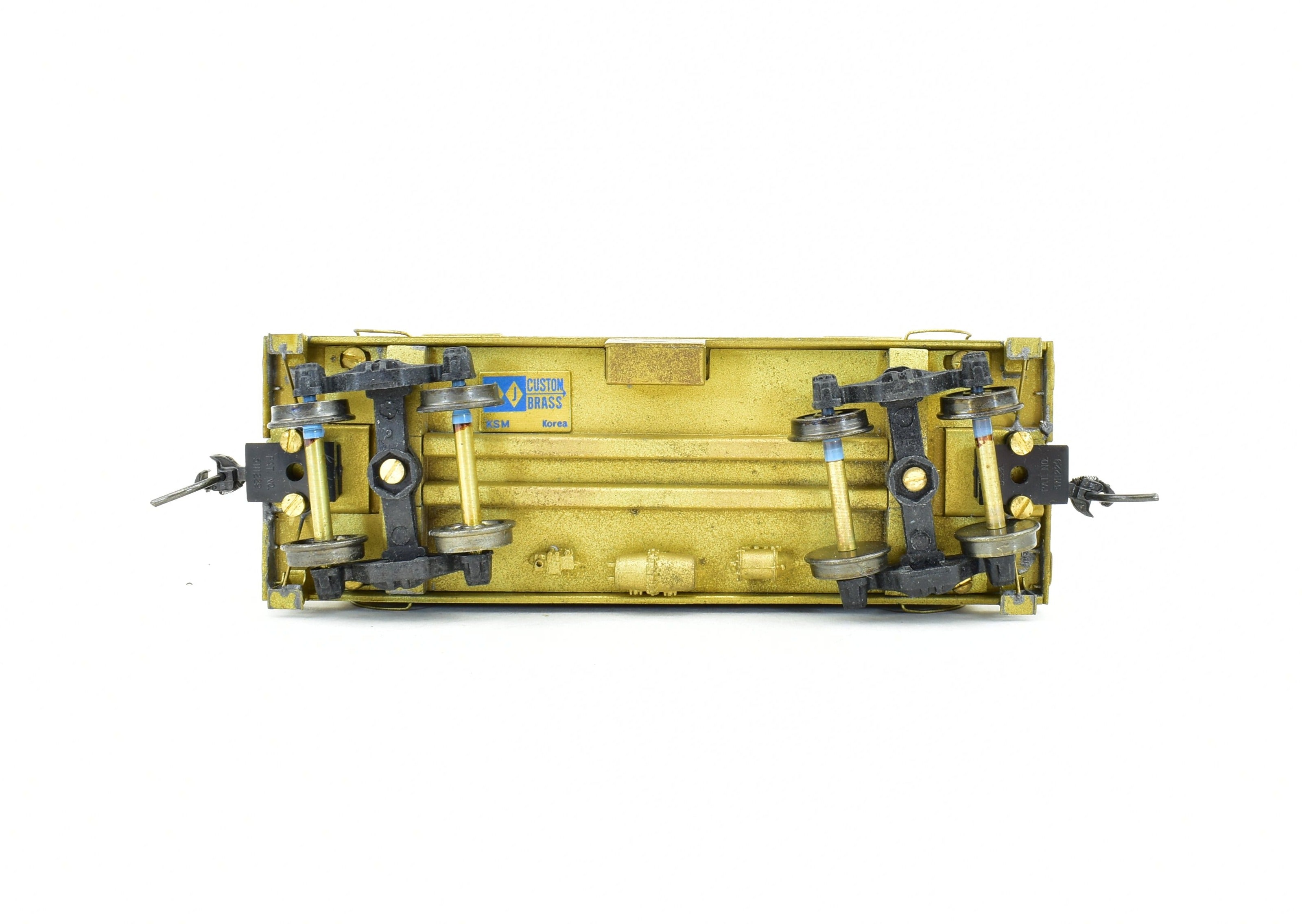 HO Scale Brass Model of NJ Custom Brass Long Island Railroad (LIRR) N - 52A Caboose for Model Train Enthusiasts