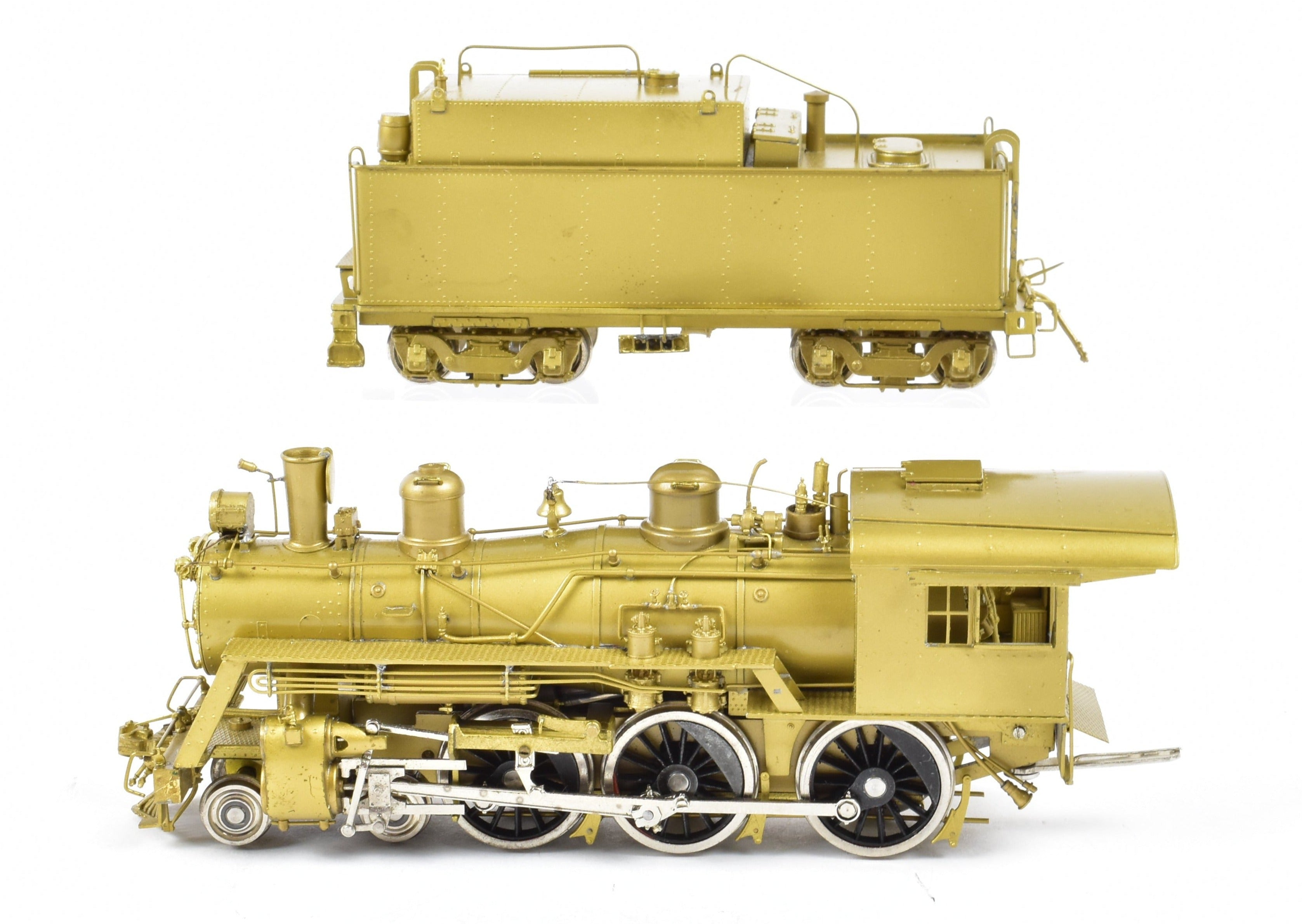High - Quality HO Scale Brass Pacific Fast Mail Model (PFM) by Samhongsa - Louisiana & Arkansas 4 - 6 - 0 Ten Wheeler Steam Locomotive