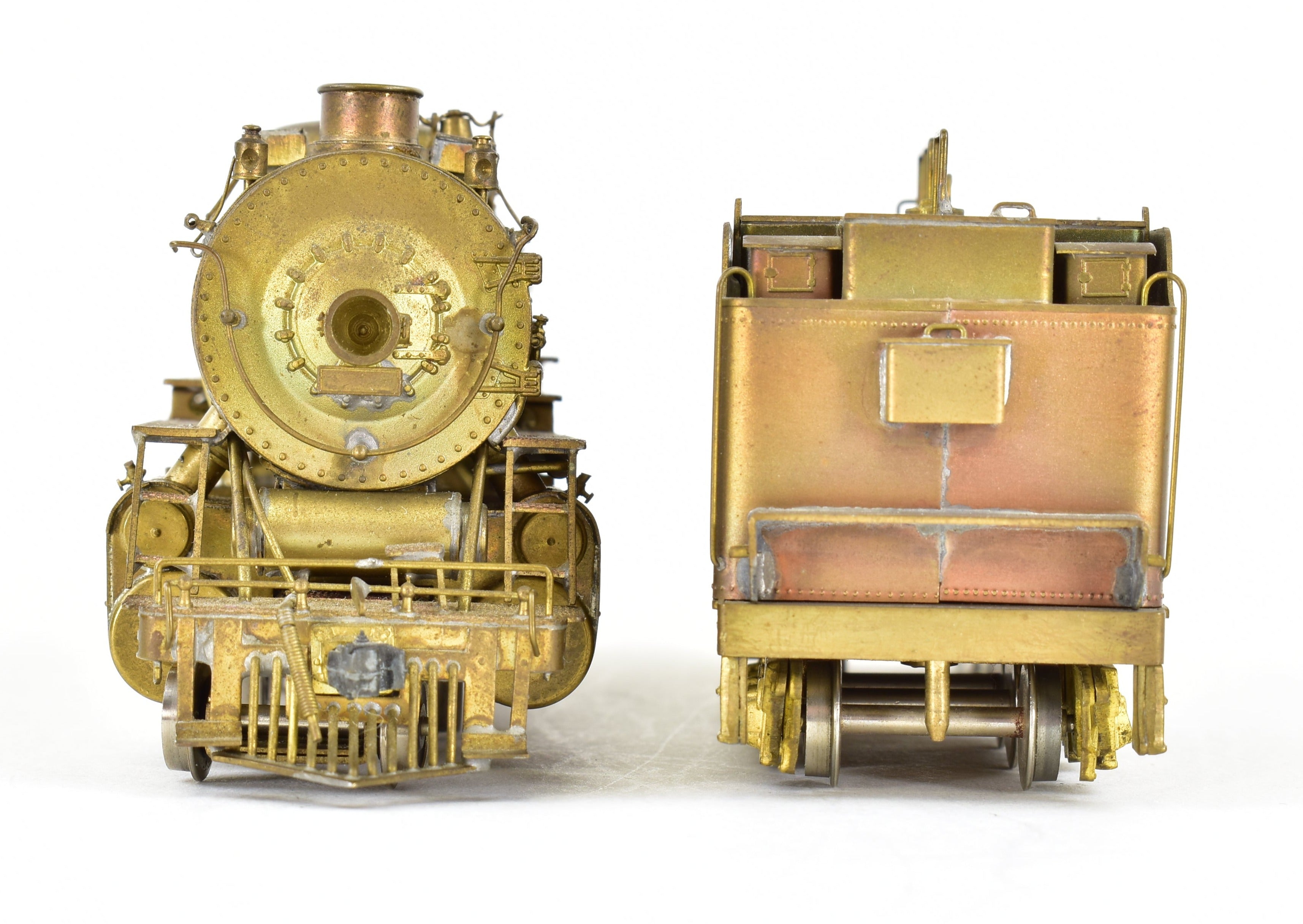 High - Quality HO Brass PFM United ATSF Santa Fe 2 - 10 - 2 Model