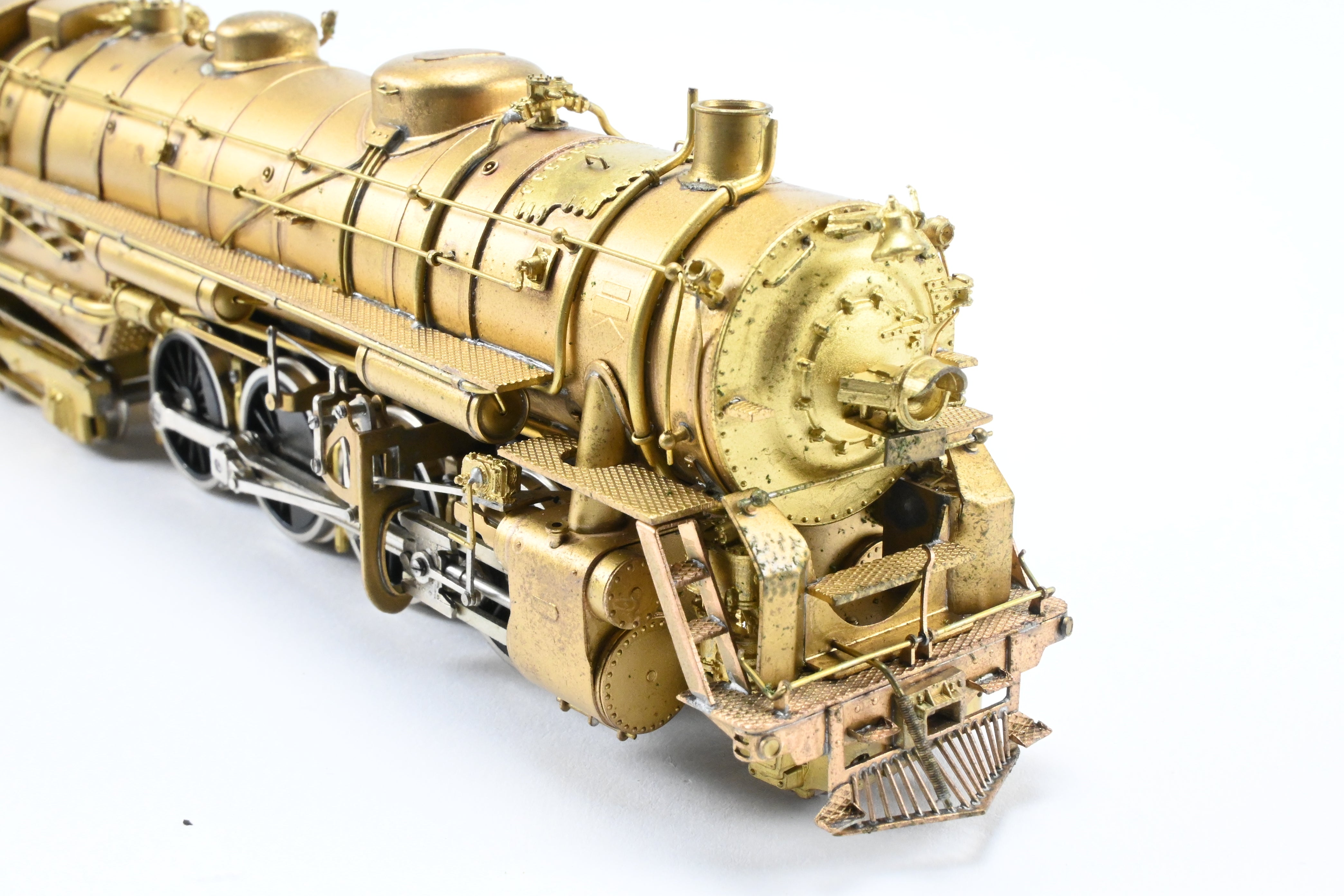 1966 HO Brass PFM - Fujiyama Erie Railroad 2-8-4 Class S-4 Model with Minor Wear