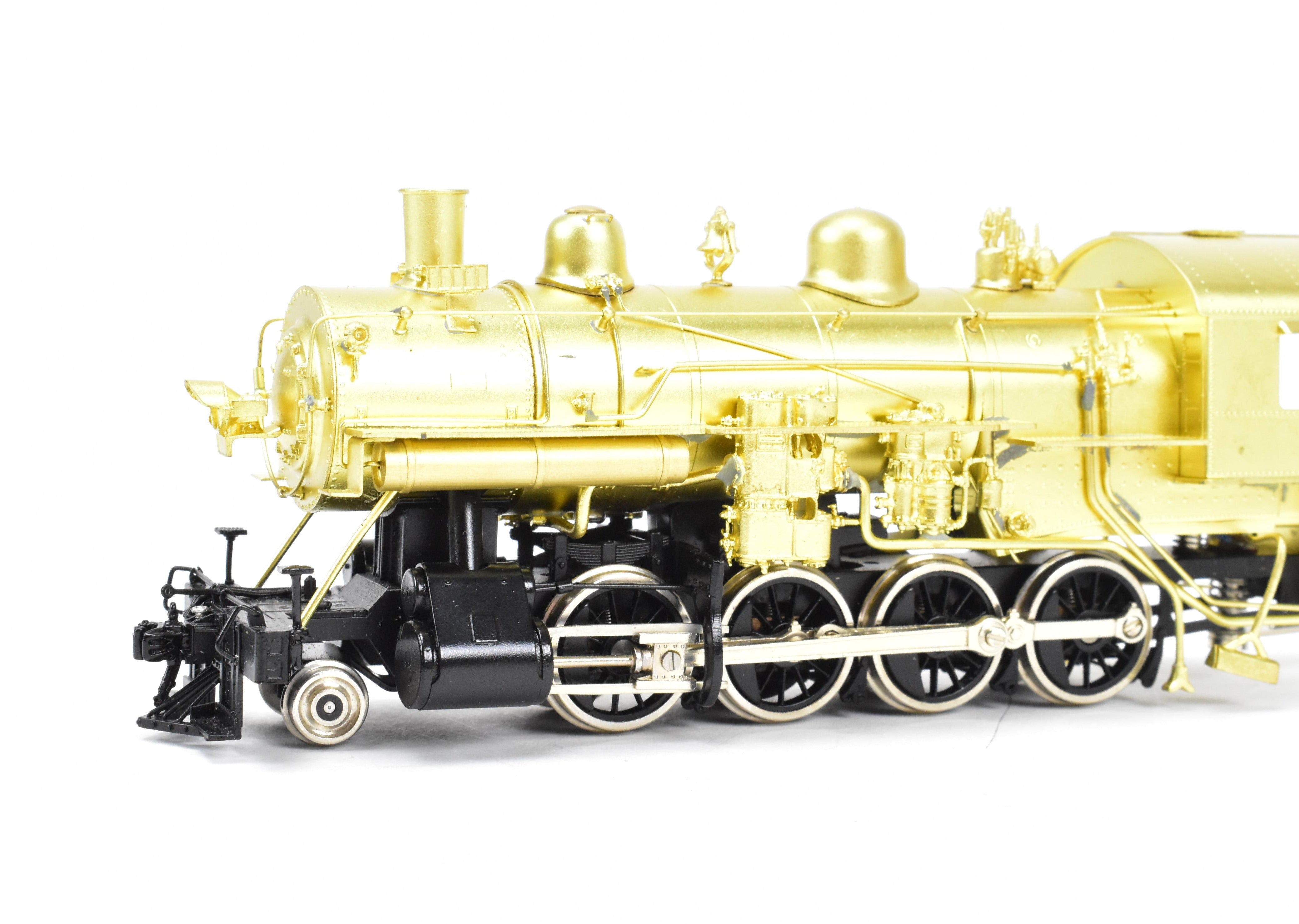 High - Quality HO Scale Brass Model Train - Southern Pacific C - 10 2 - 8 - 0 Prestige Series from Sunset Models with 2 Pumps and Feedwater Heater