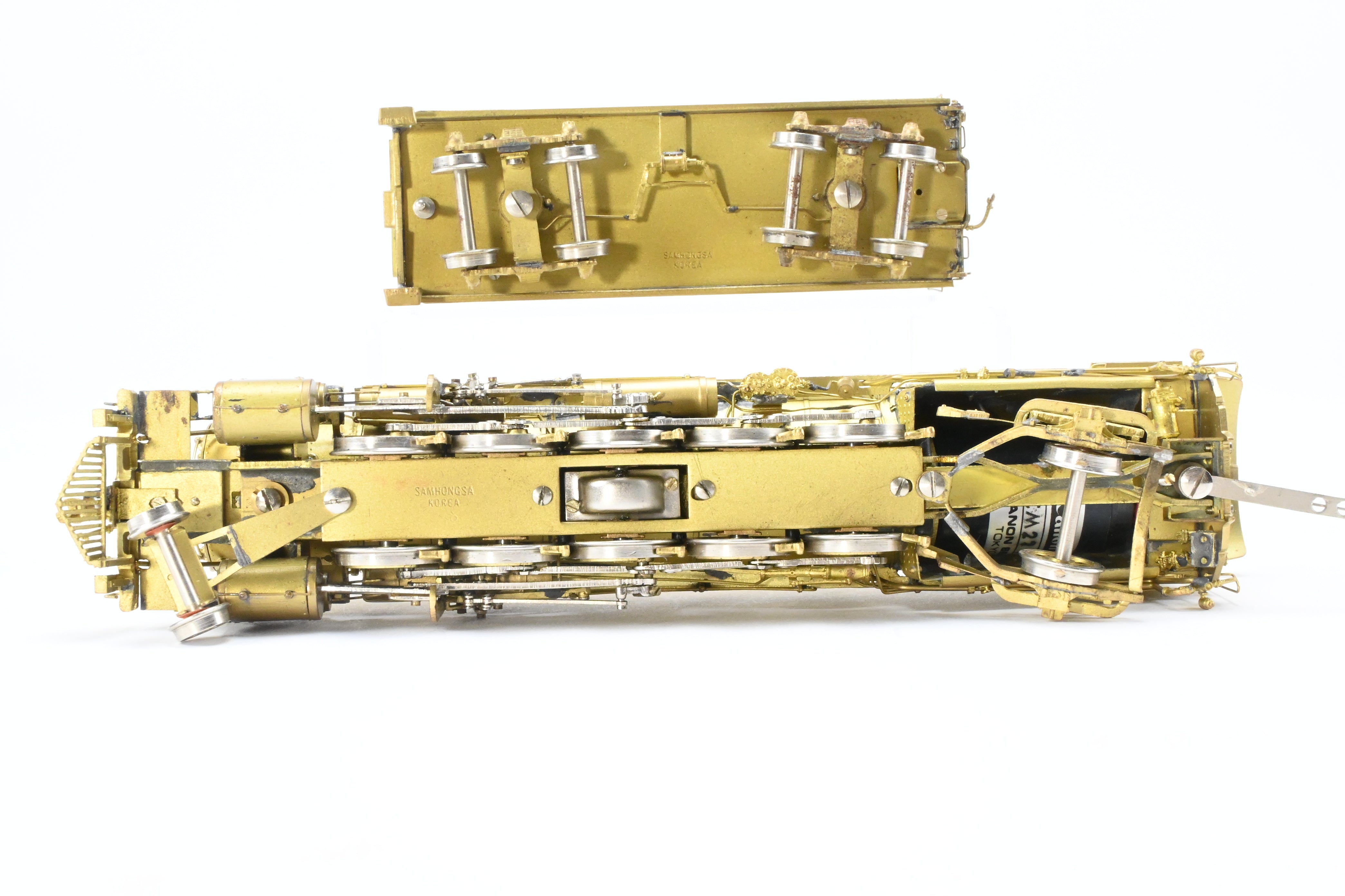 USRA Light 2-10-2 HO Brass Key Imports from the United States Railway Administration