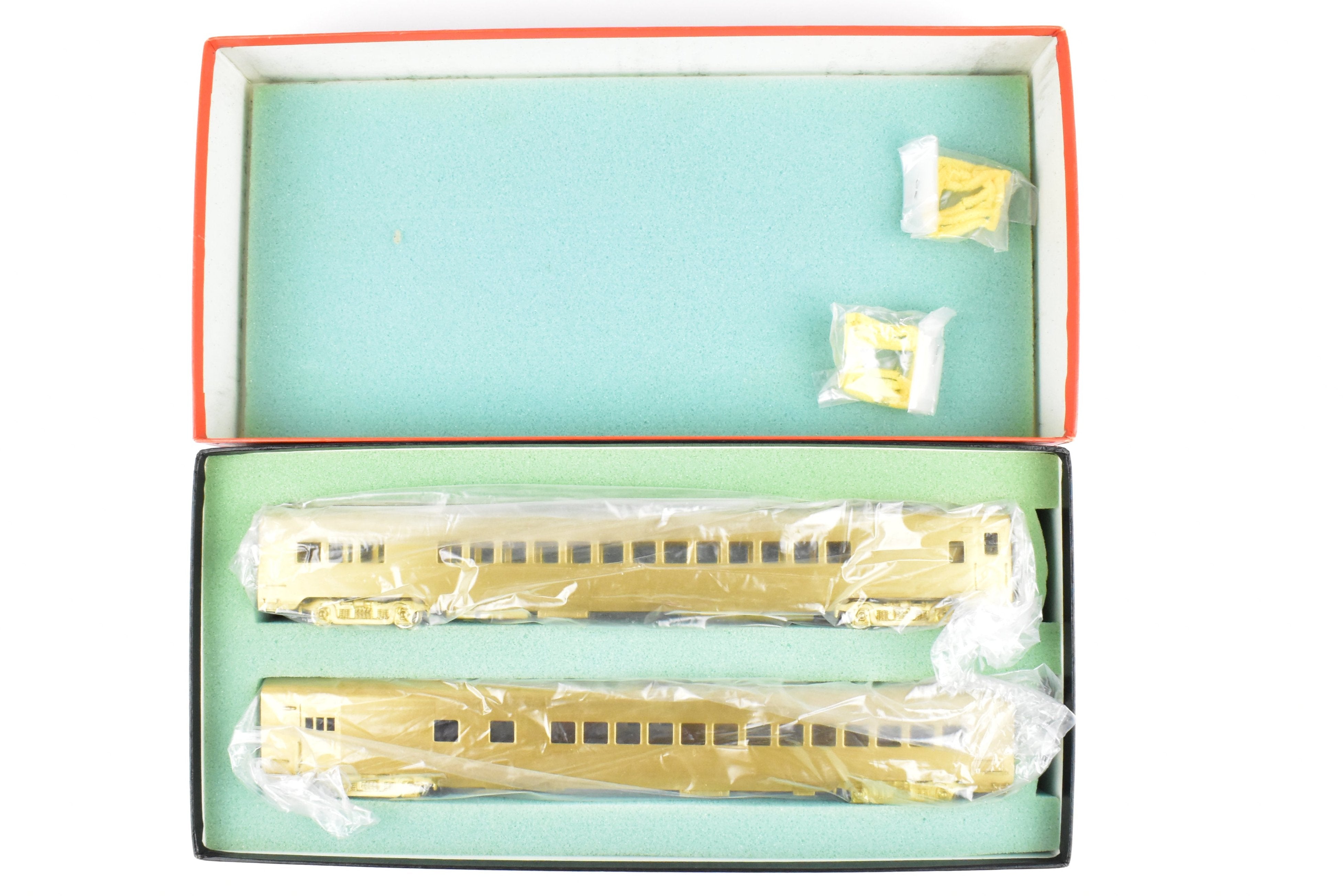 HO Brass NPP Nickel Plate 2-Car Baggage & Parlor Set - C&NW Chicago & Northwestern