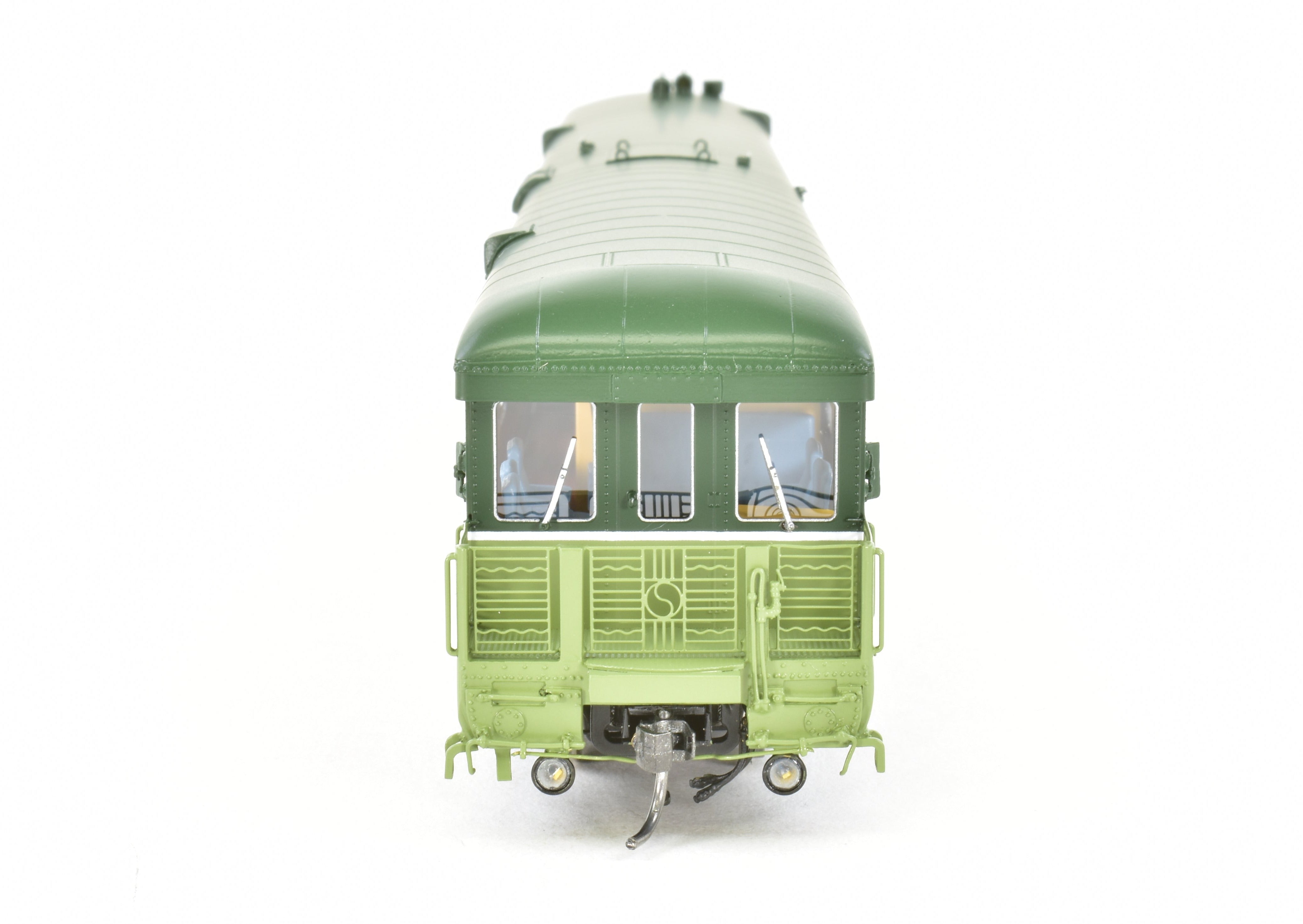 High - Quality HO Scale Brass Business Car of North Bank Line and Northern Pacific, Factory - Painted from Yakima River Factory