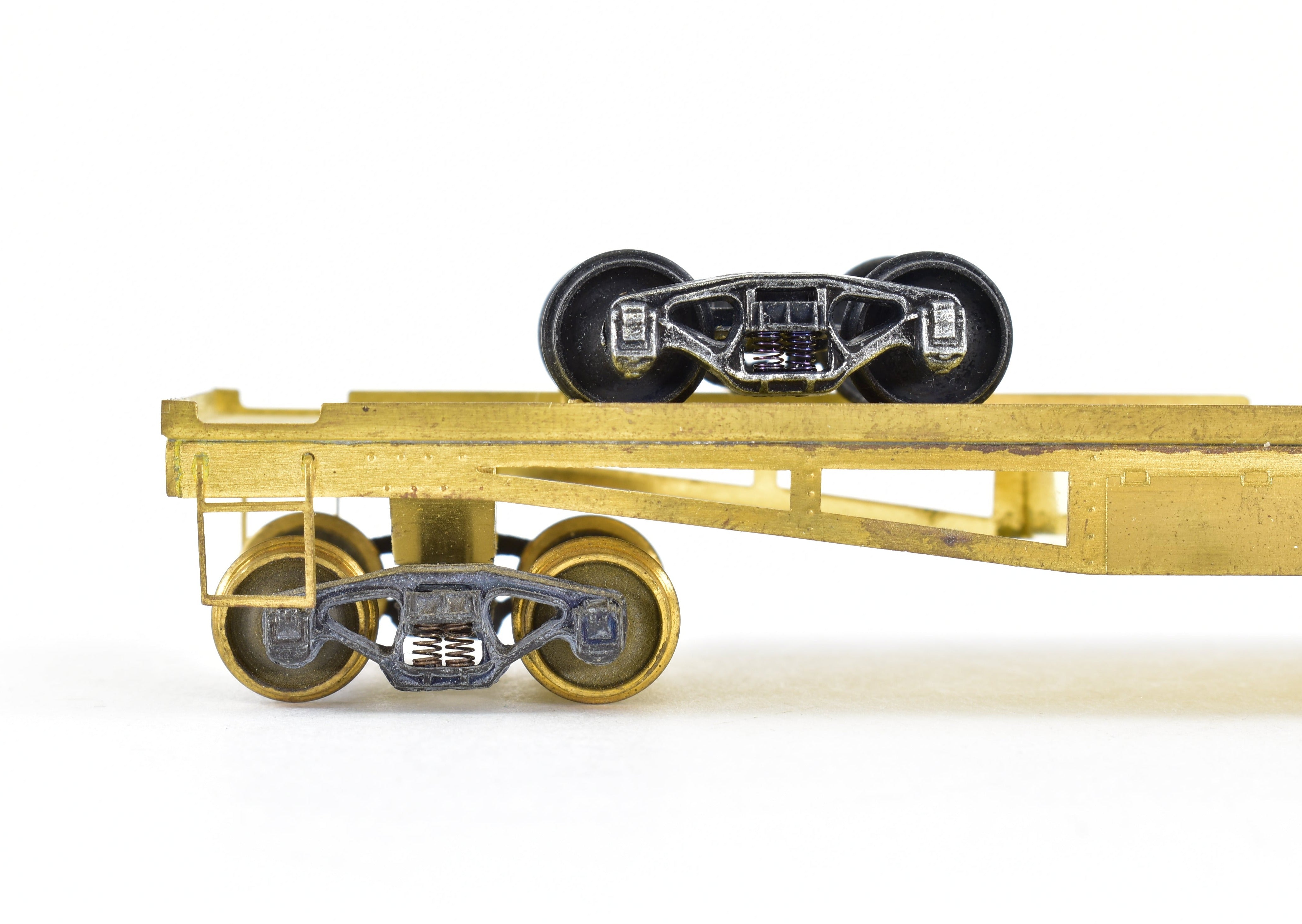 High - Quality HO Scale Brass Lambert Model Various Roads Truck, Car, and Flat Car for Model Railroading