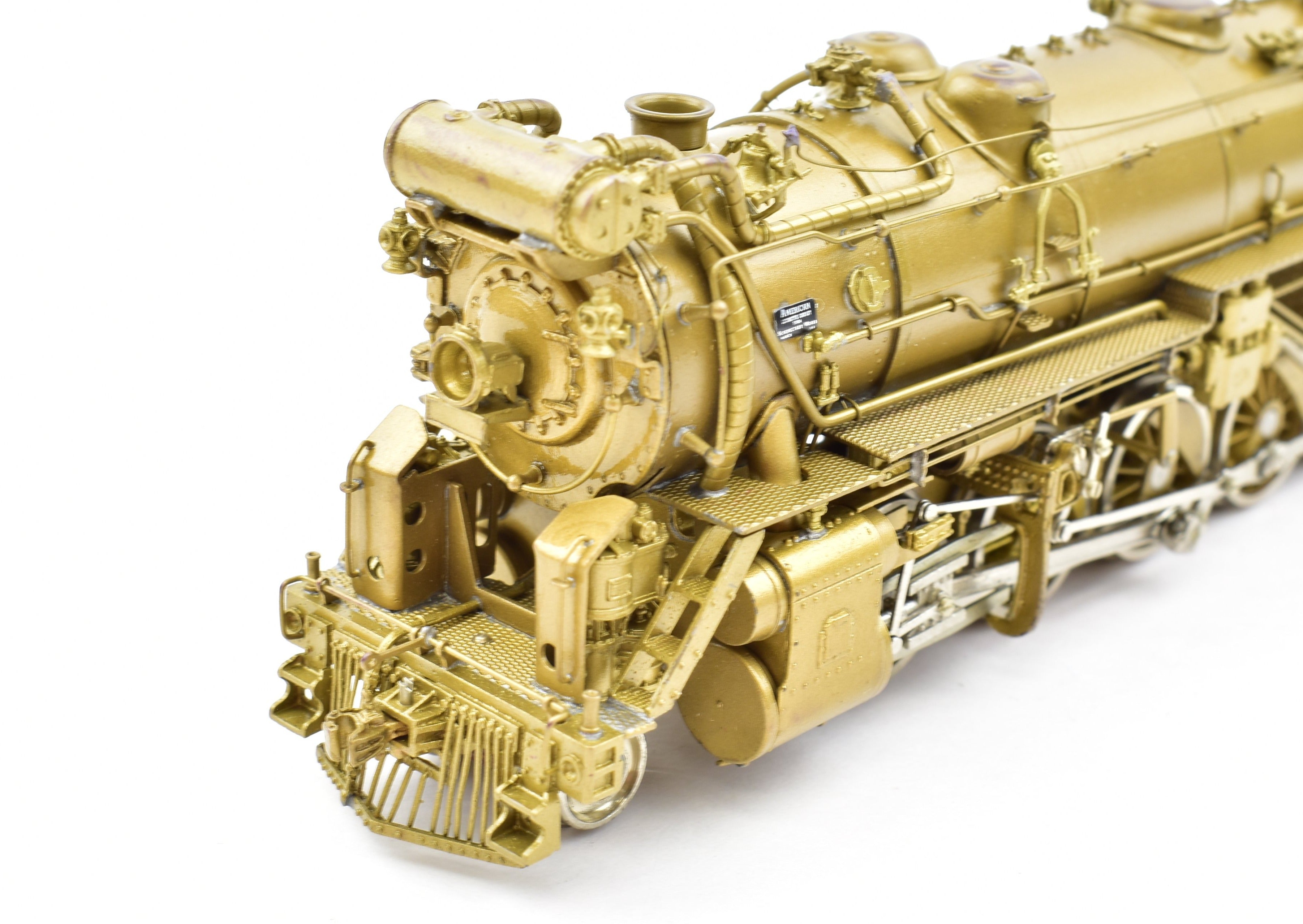 HO Scale Custom Brass Locomotive - New Haven Class L-1 2-10-2 from NJ Custom Brass for NY, NH, & H