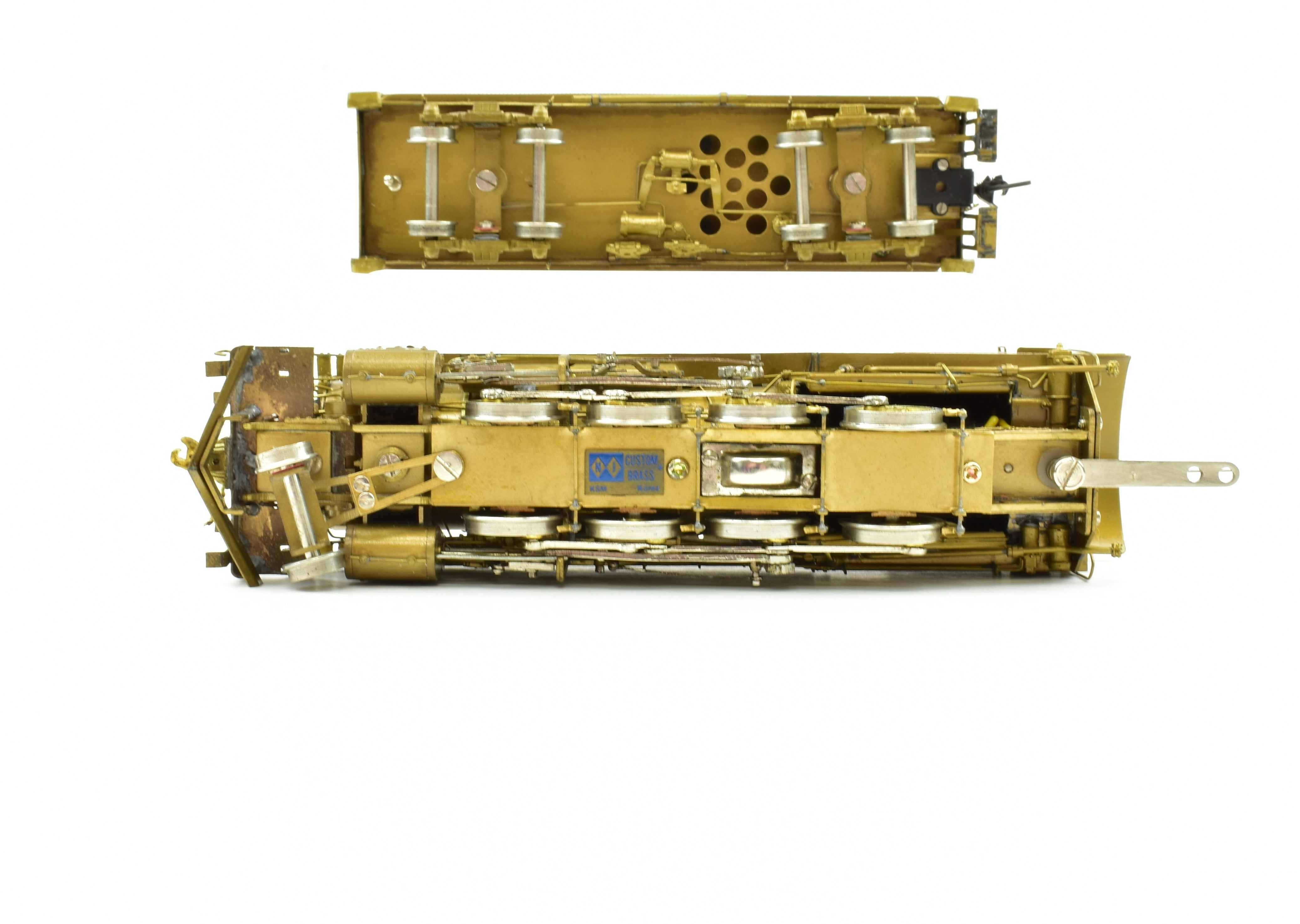 High - Quality HO Scale Brass Model Train: Western Maryland H - 8 2 - 8 - 0 Consolidation Rebuilt by NJ Custom Brass