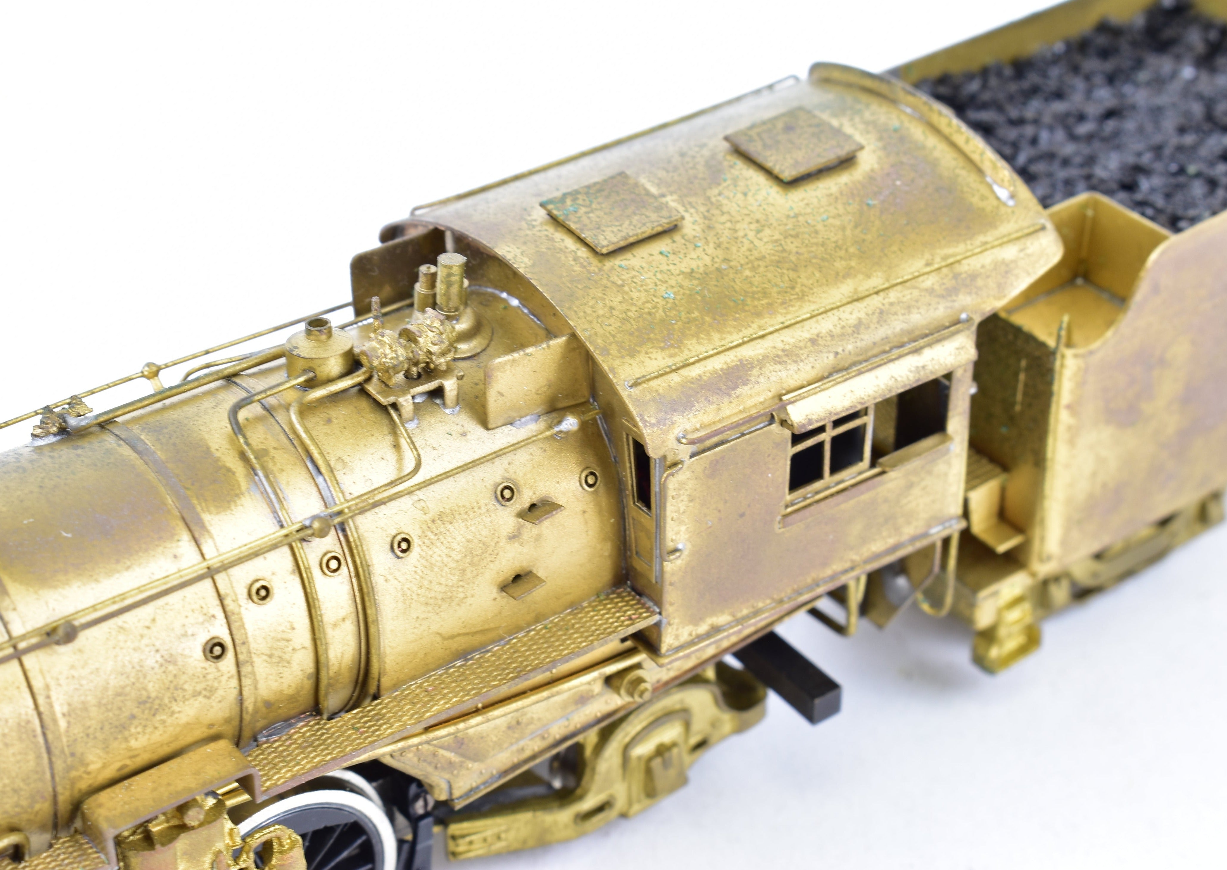 HO Scale Brass Model Train - Northwest Short Line (NWSL) and Northern Pacific (NP) Class Q - 6 4 - 6 - 2 Pacific Steam Locomotive Replica