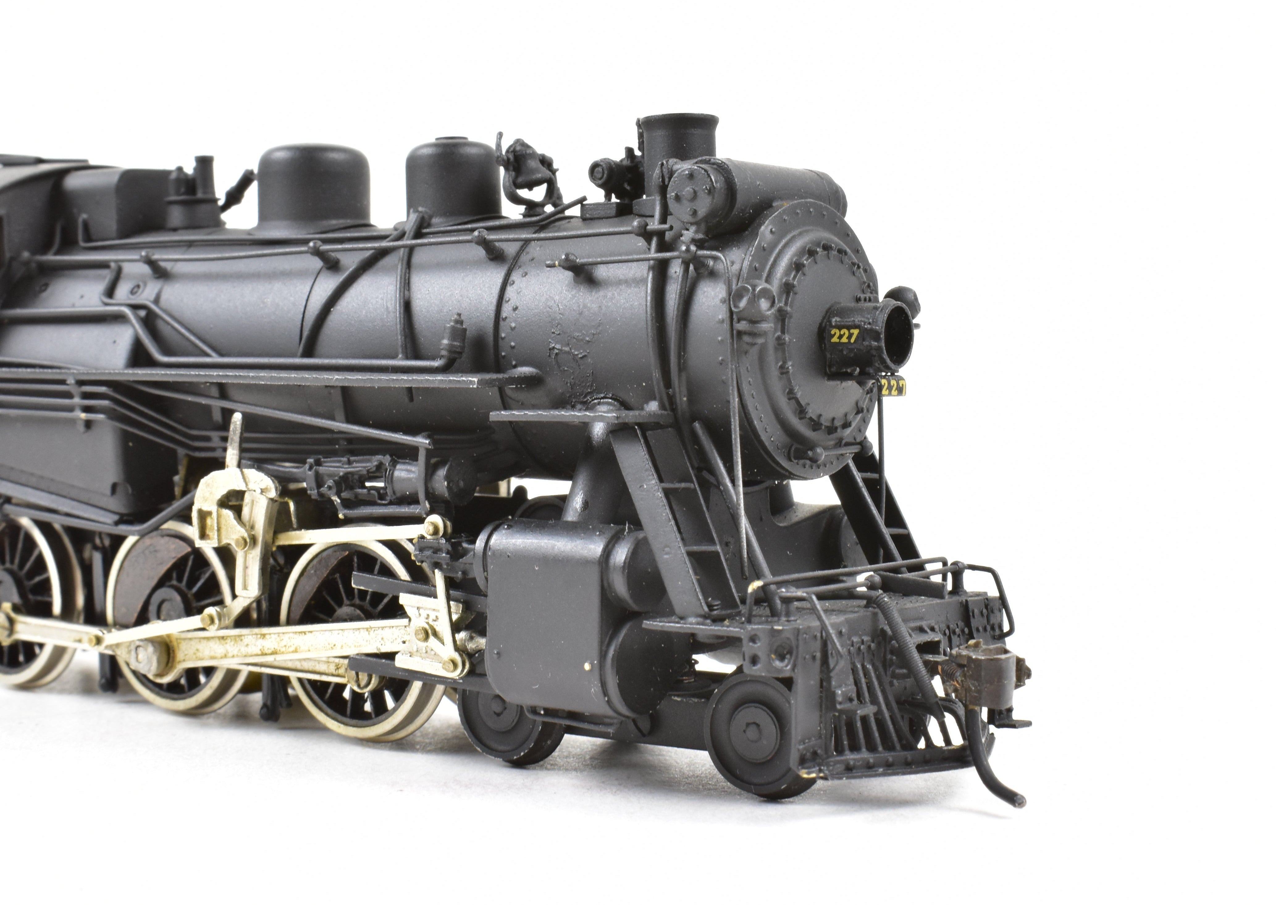 High - Quality HO Scale Brass Model Train of West CNJ - Central Railroad Of New Jersey 4 - 6 - 4T H - 1s with Custom Painting