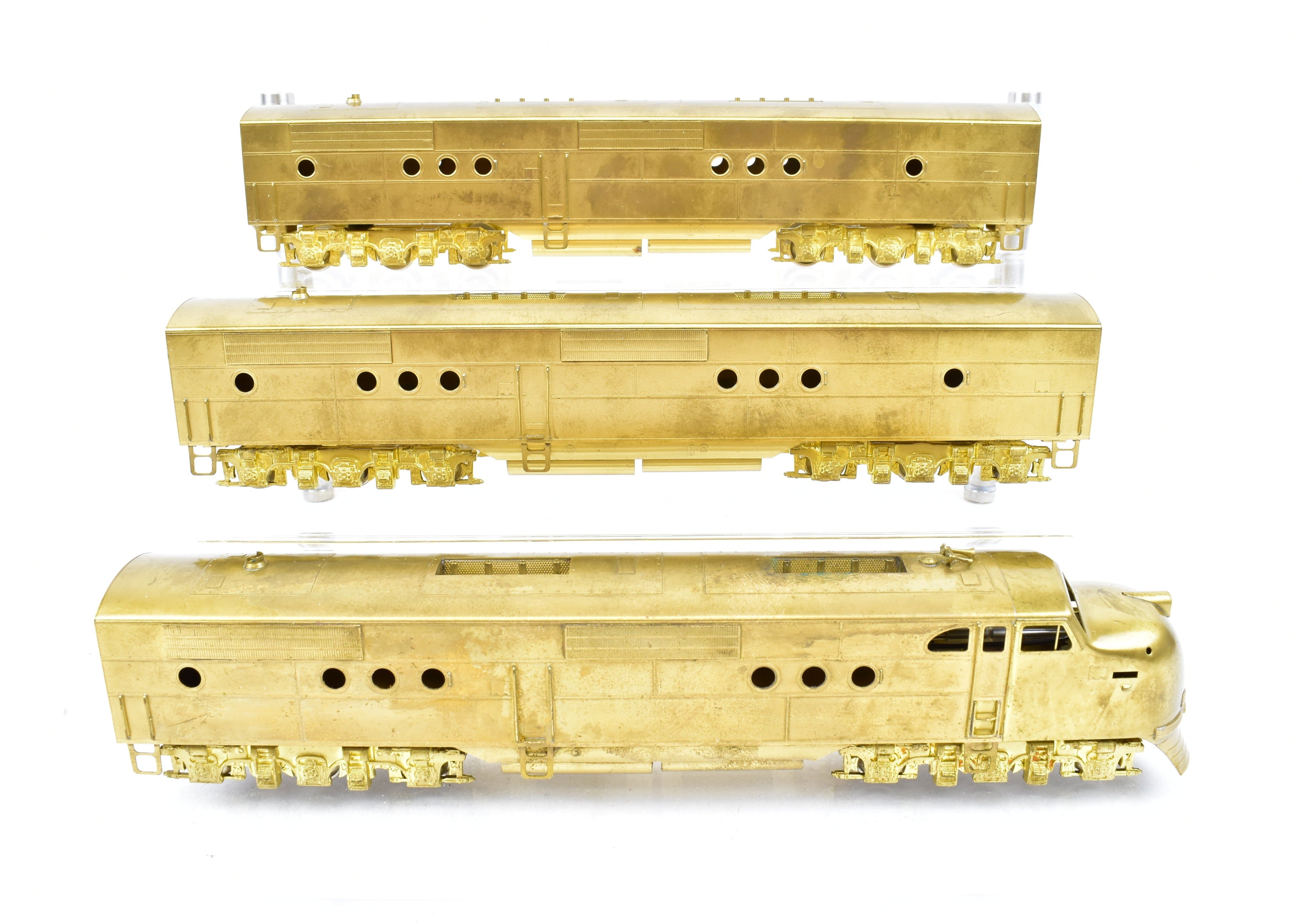 HO Scale Brass Oriental Limited Train Set - Various Road Models, COSF & COLA EMD E2A/E2B/E2B 3-Unit Set