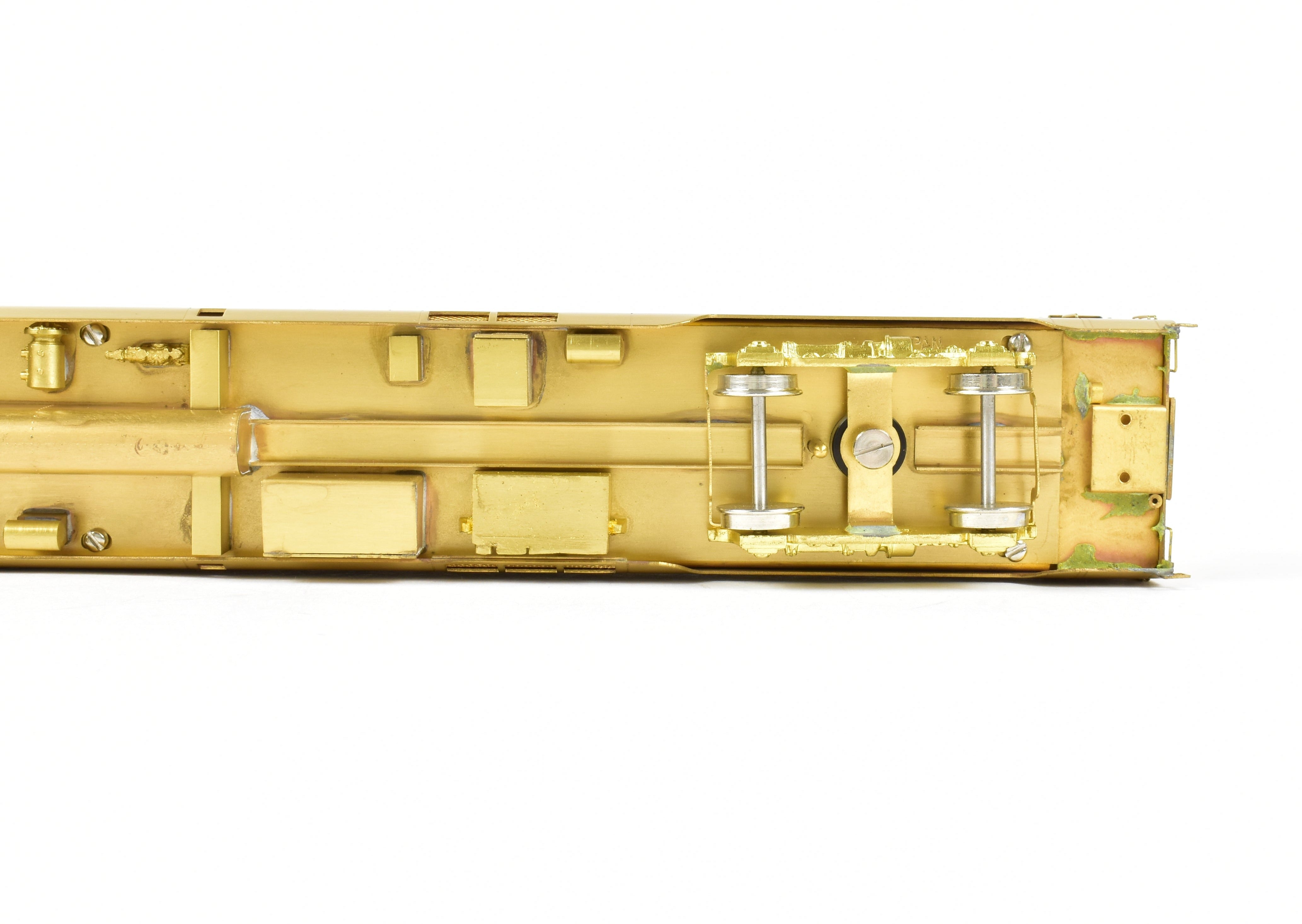 HO Scale Brass Model Train - Oriental Limited NP - Northern Pacific North Coast Limited Sleeper Car #350 with Skirts