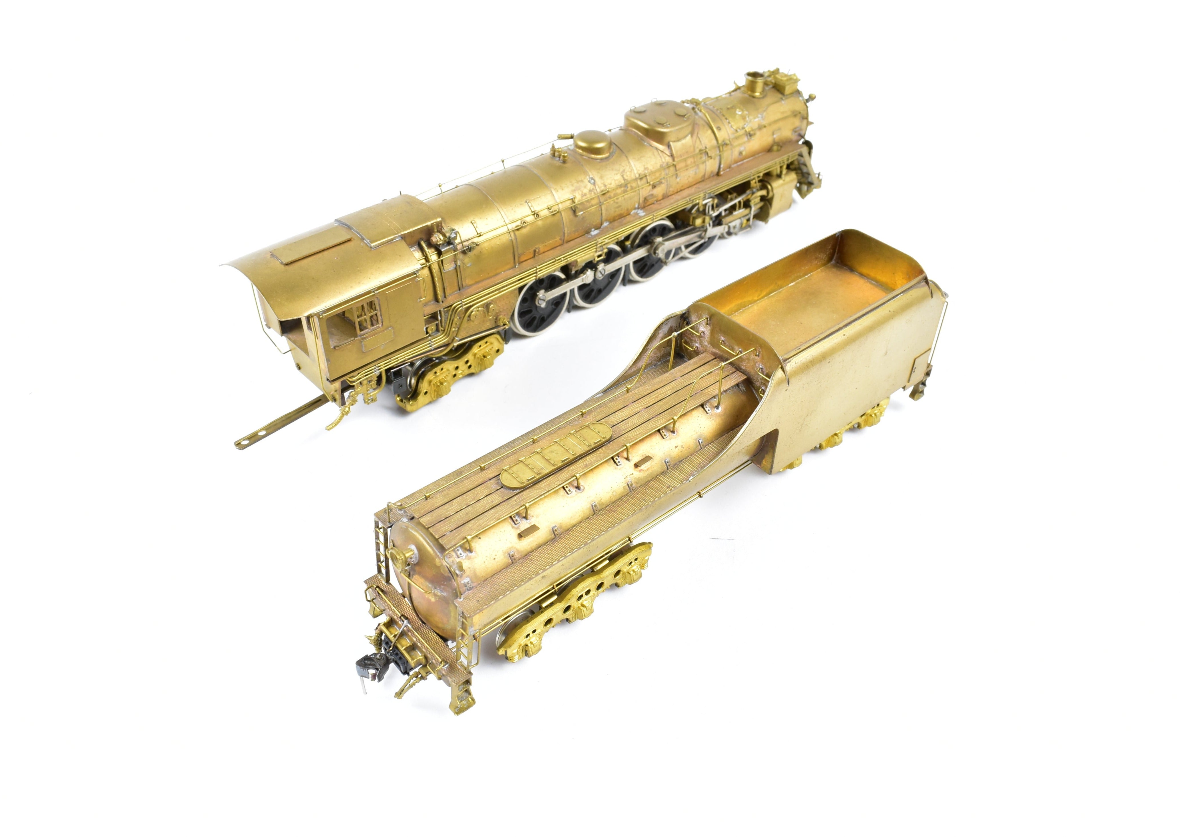 HO Scale Brass PFM Fujiyama 4-8-4 'The Governor' Model, Well-Serviced