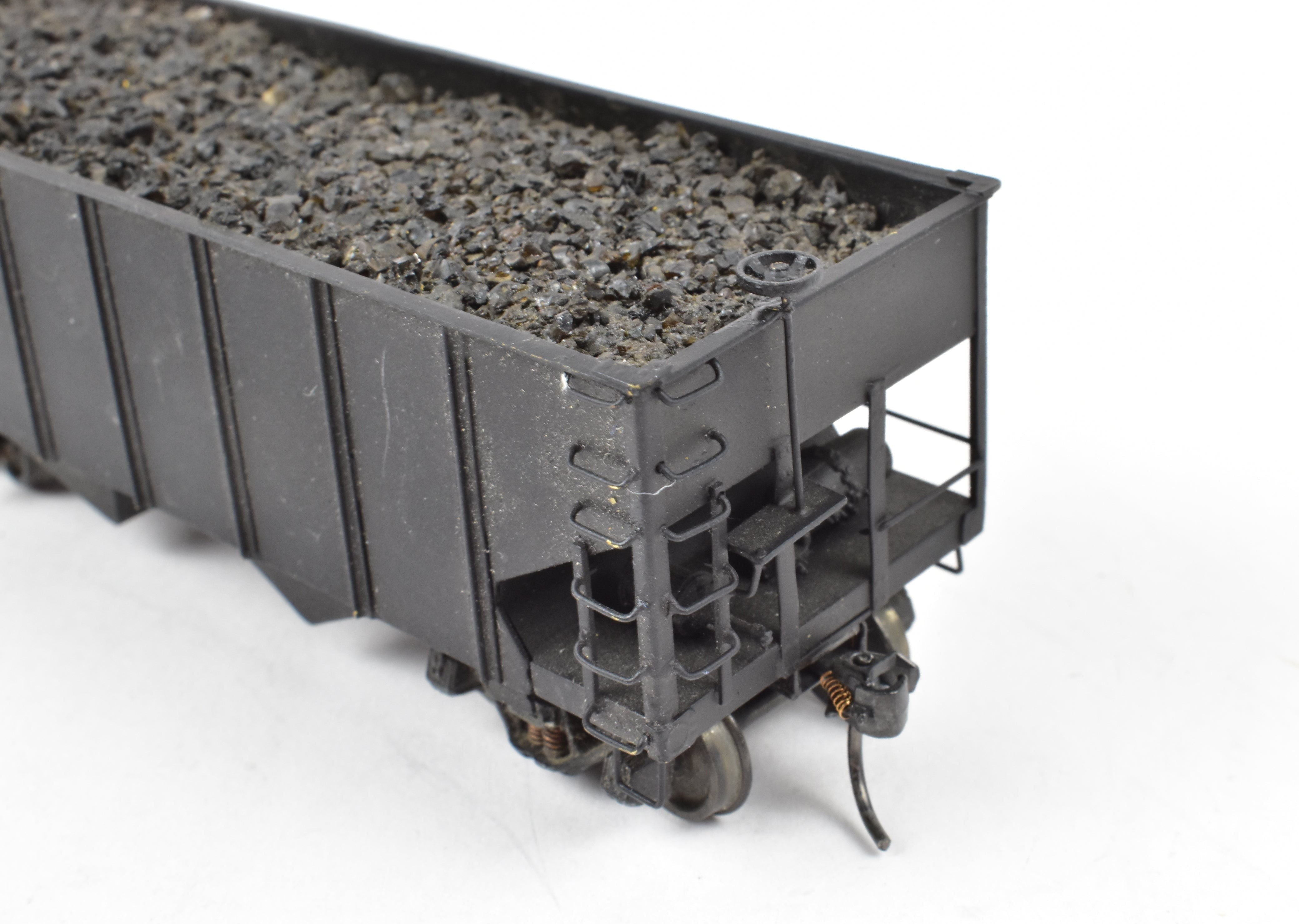 1974 Imported NJ Custom Brass 55 Ton USRA Hopper Model with Coal Load