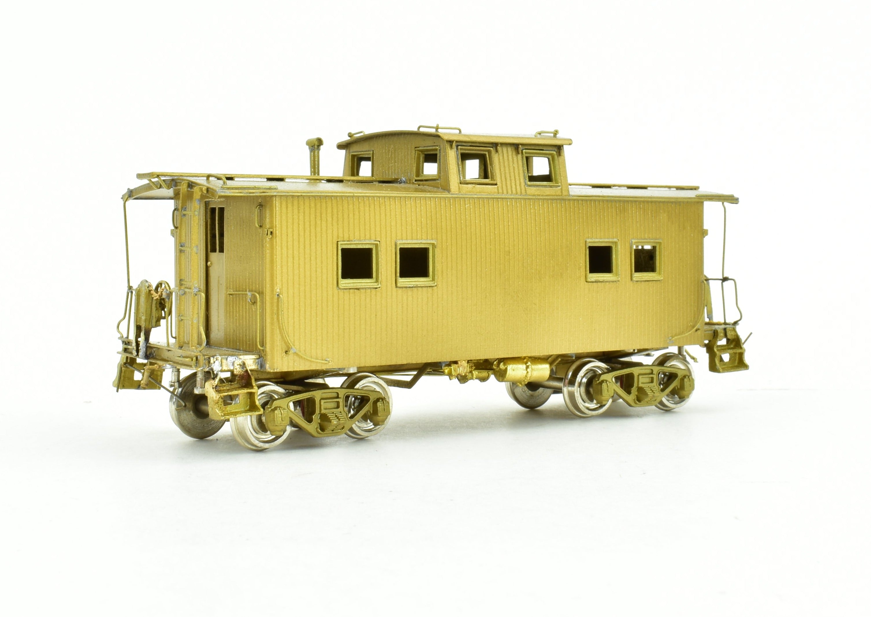 HO Scale NJ Custom Brass Reading Wood Caboose - RDG, Built by KSM