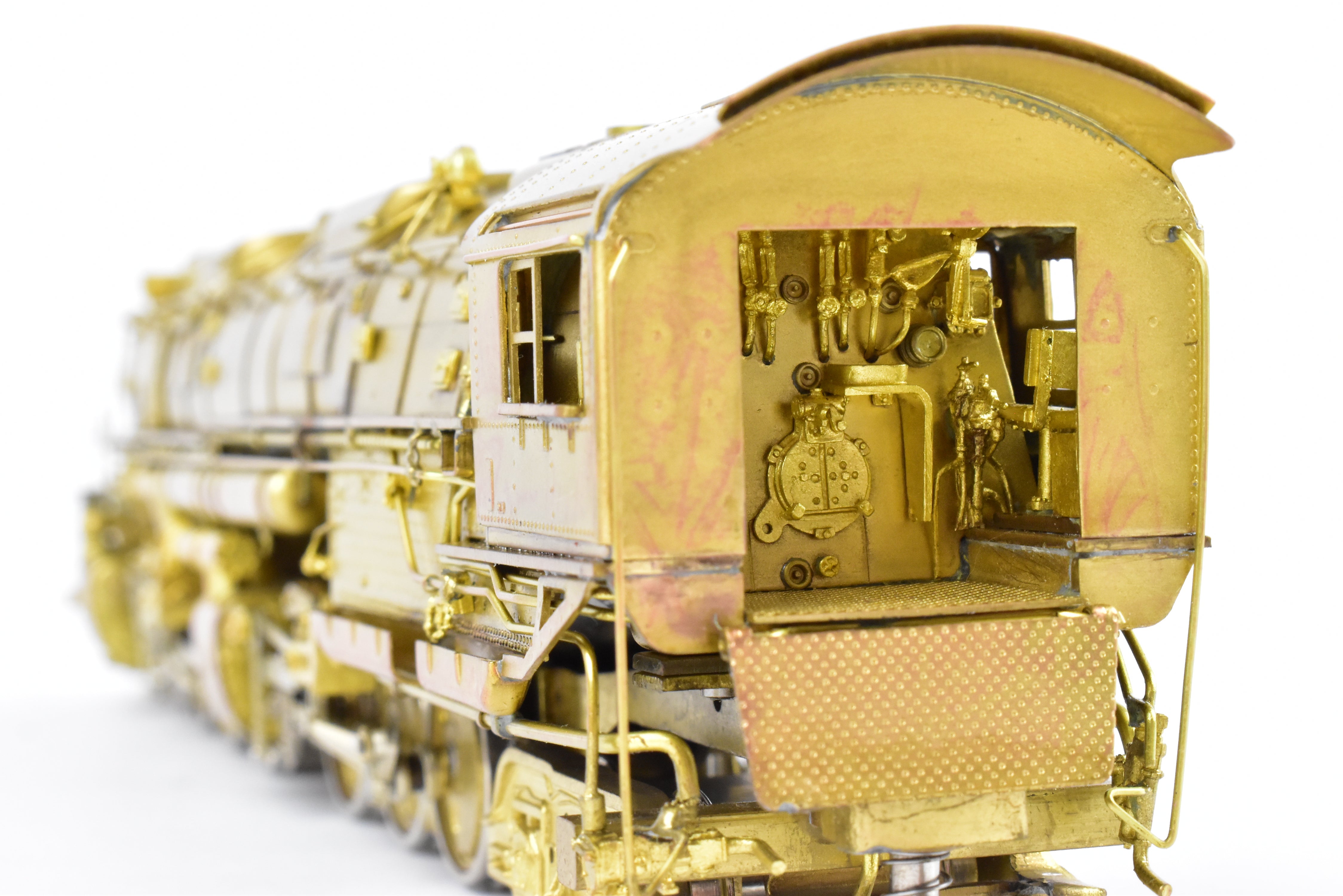 HO Scale Brass Key Imports Union Pacific 4-6-6-4 3985 Challenger Steam Locomotive Coal Tender Version Classic Model Series