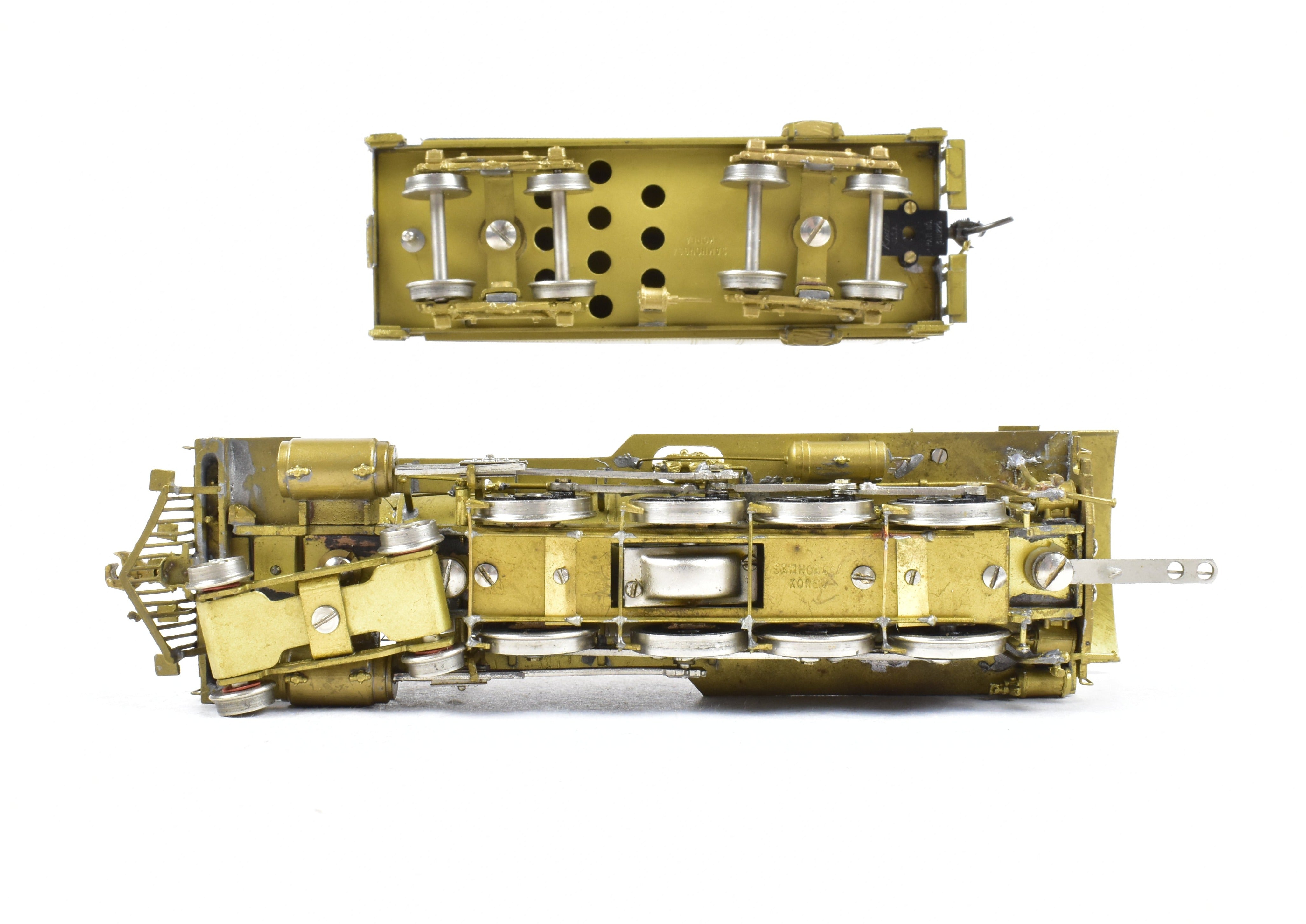 HO Scale Brass Pacific Fast Mail Model - Samhongsa GN Great Northern G - 3 Class 4 - 8 - 0 Steam Locomotive