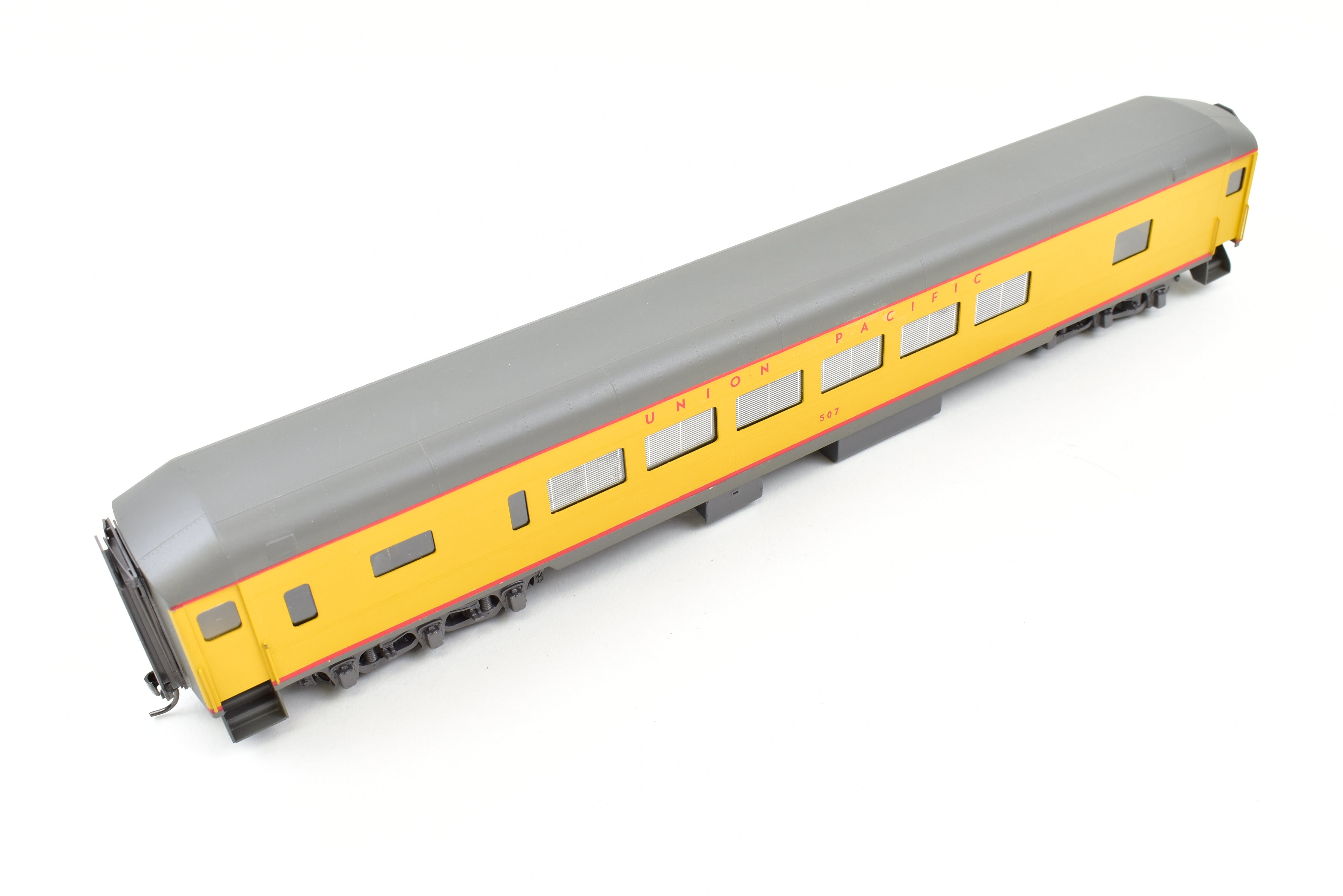 HO Scale Brass Nickel Plate Products (NPP) Union Pacific Chair Car Model No. 507 with Custom Professional Painting