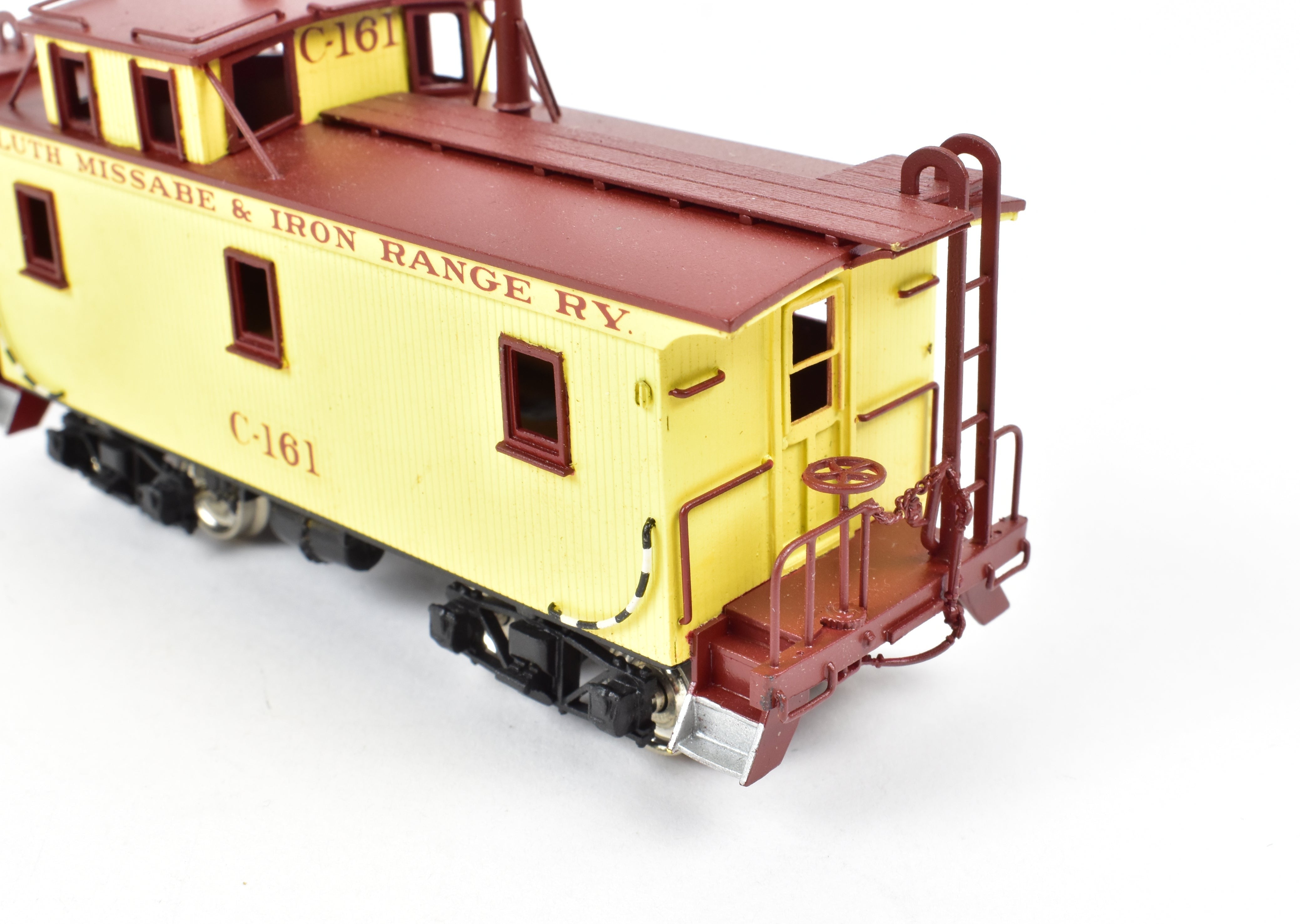HO Scale Brass Duluth Missabe & Iron Range Wood Caboose FP #C-161 by SKI