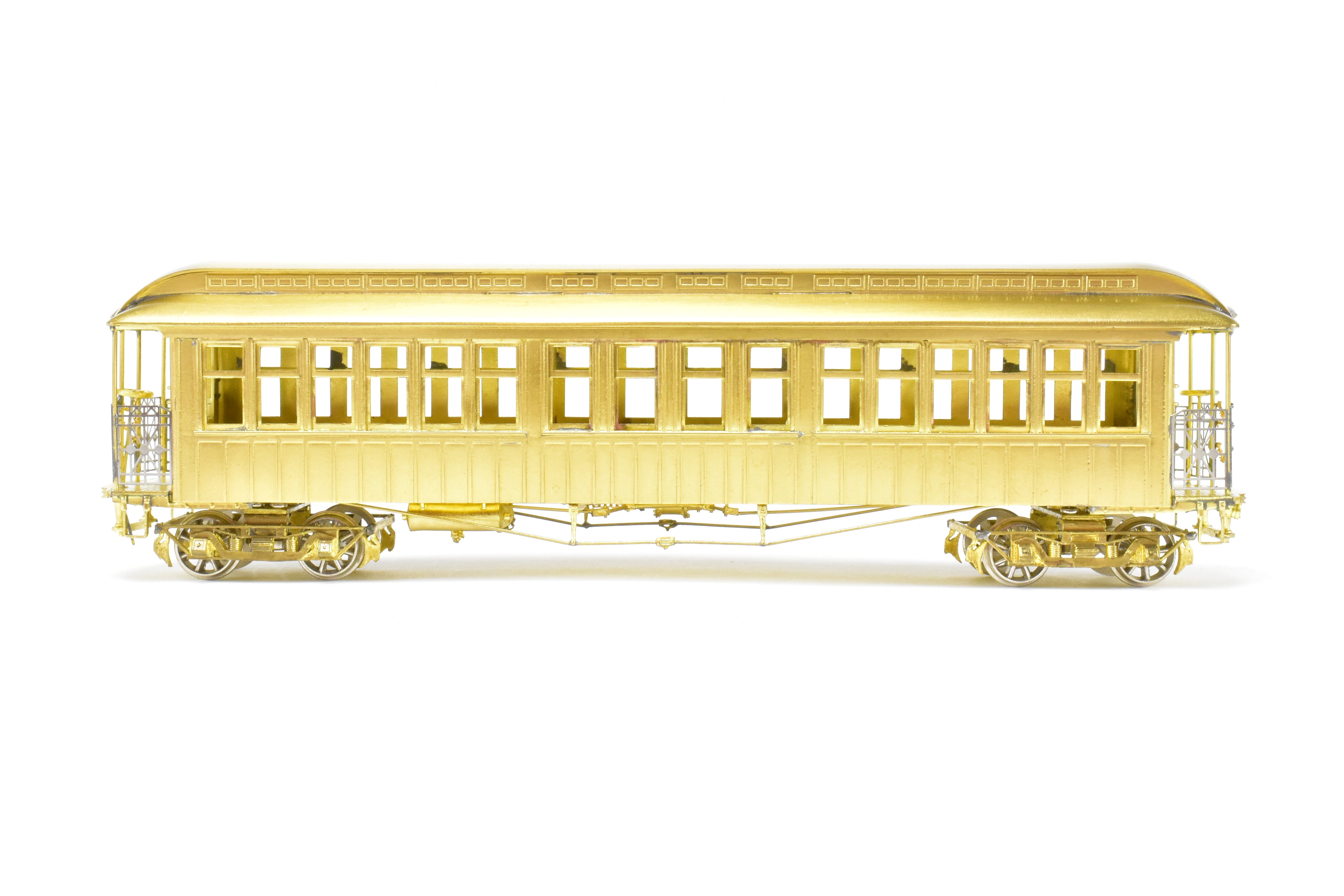 HO Brass MTS Imports Manhattan Elevated & C&SSRT Unpowered Elevated Car, Like New