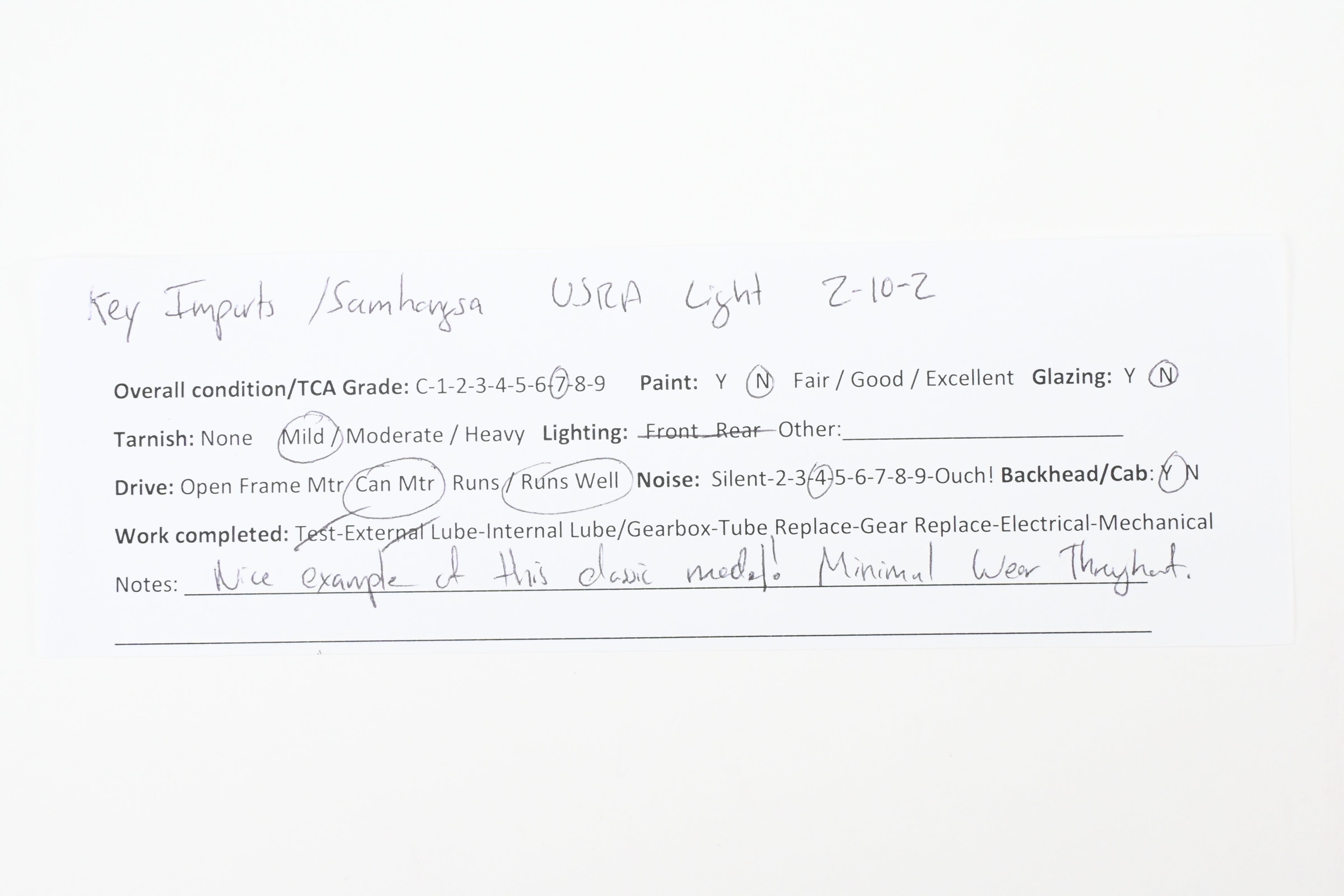 USRA Light 2-10-2 HO Brass Key Imports from the United States Railway Administration