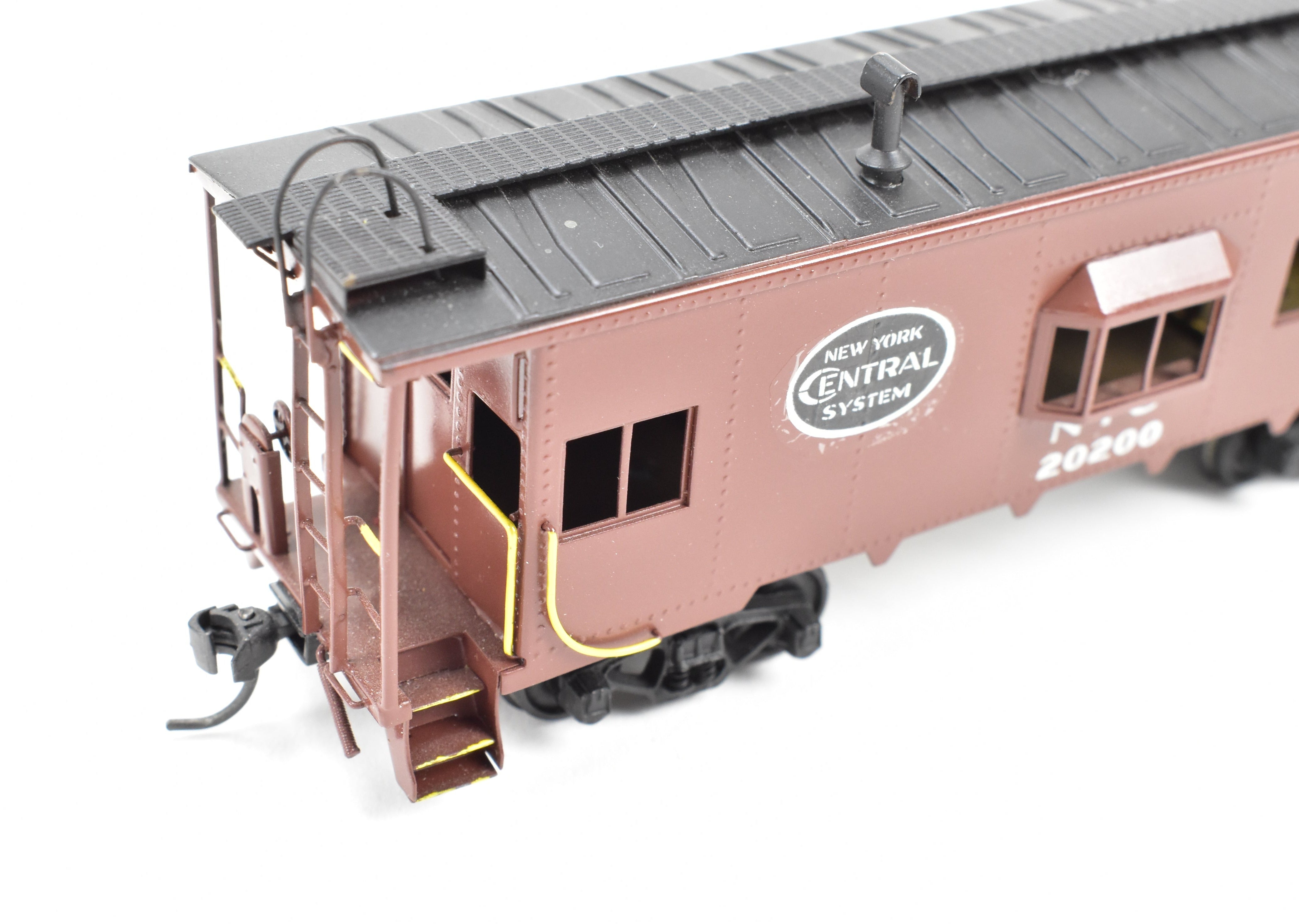 HO Scale Brass Model Train - Lambert NYC New York Central N7 All - Steel Bay Window Caboose CP by Despatch Shops