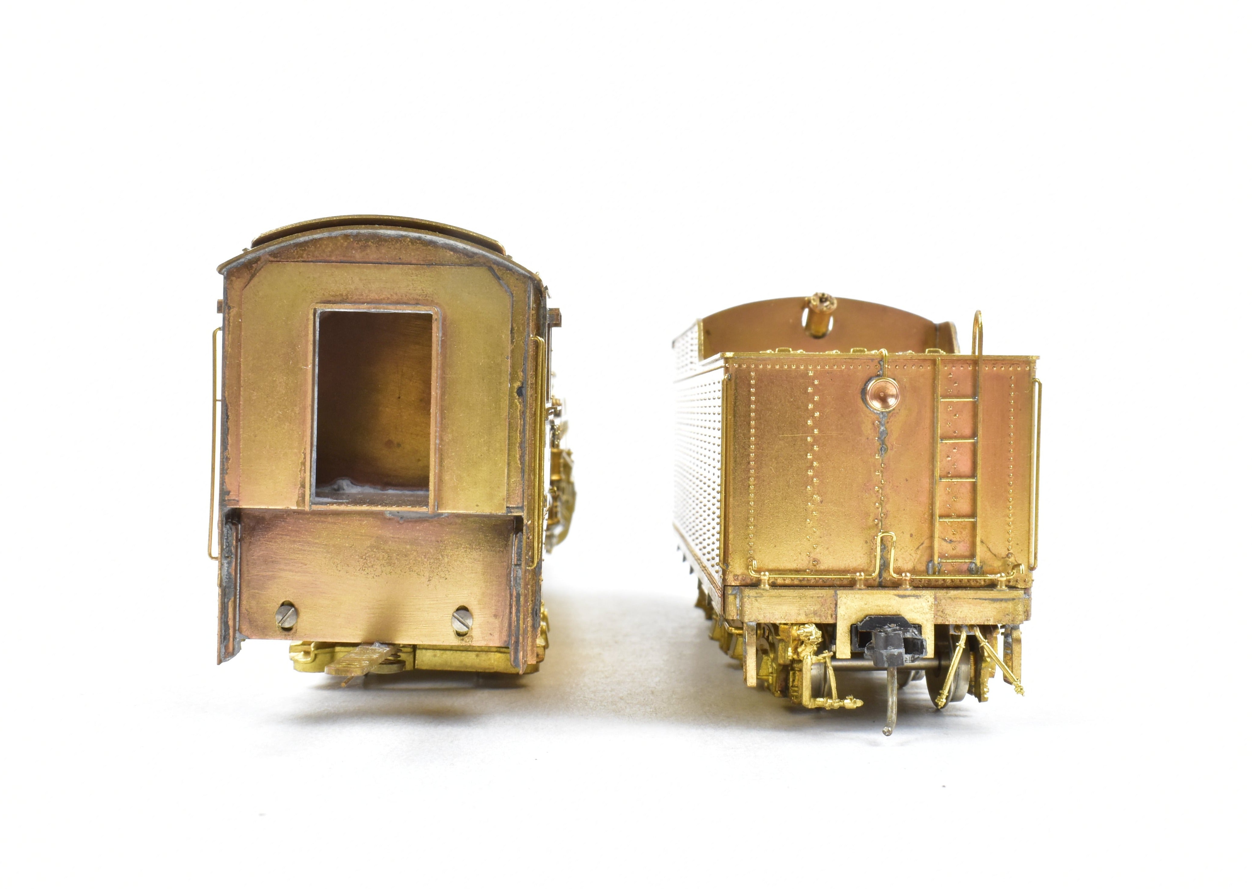 High - Quality HO Scale Brass Pacific Fast Mail (PFM) Model Train - Toby CB&Q - Burlington Route 4 - 8 - 4 Class O - 5, 1963 Run Crown Edition