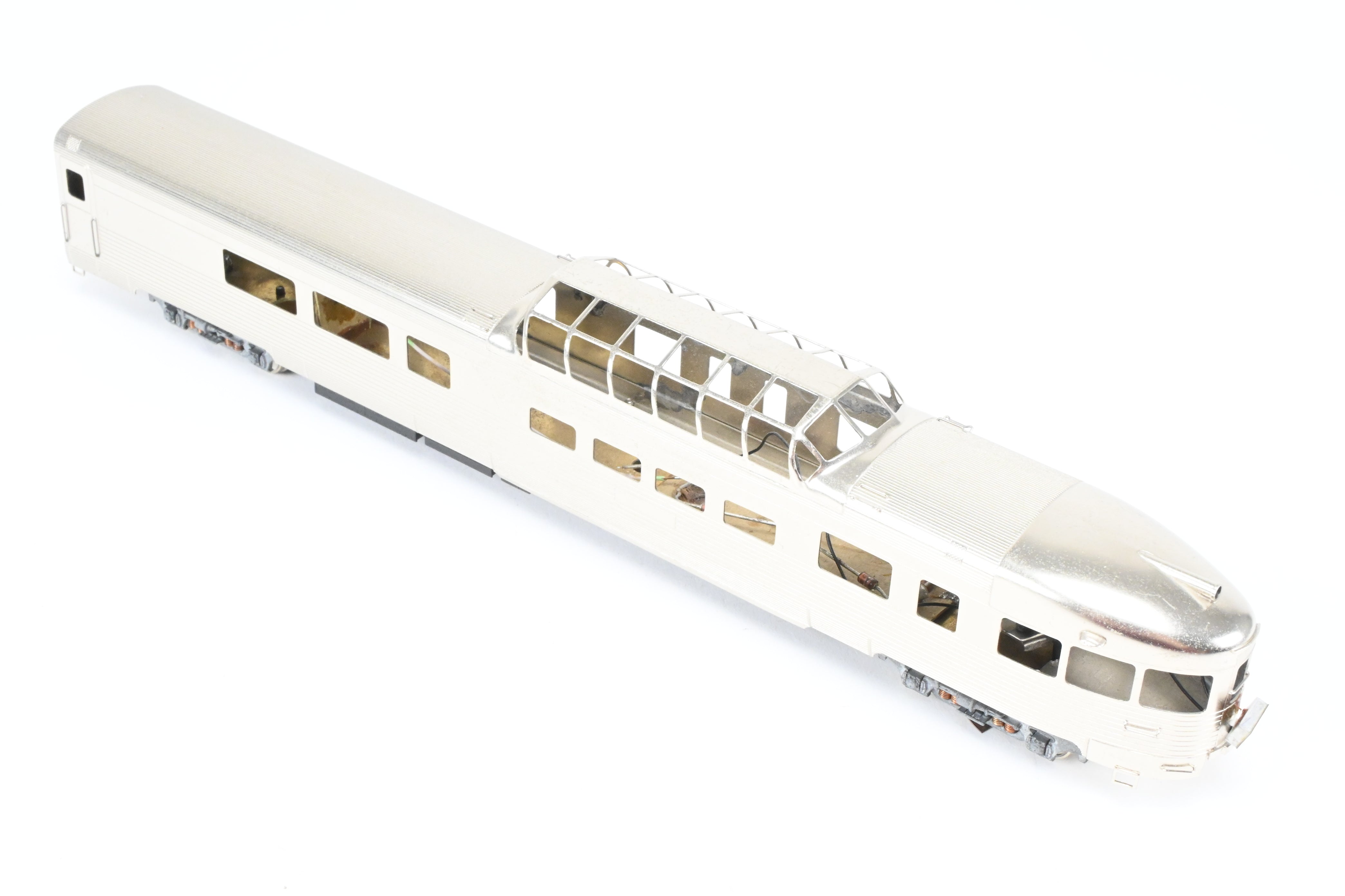 HO Scale Brass Lambert Chesapeake and Ohio (C&O) Budd Dome Observation Model Train Car