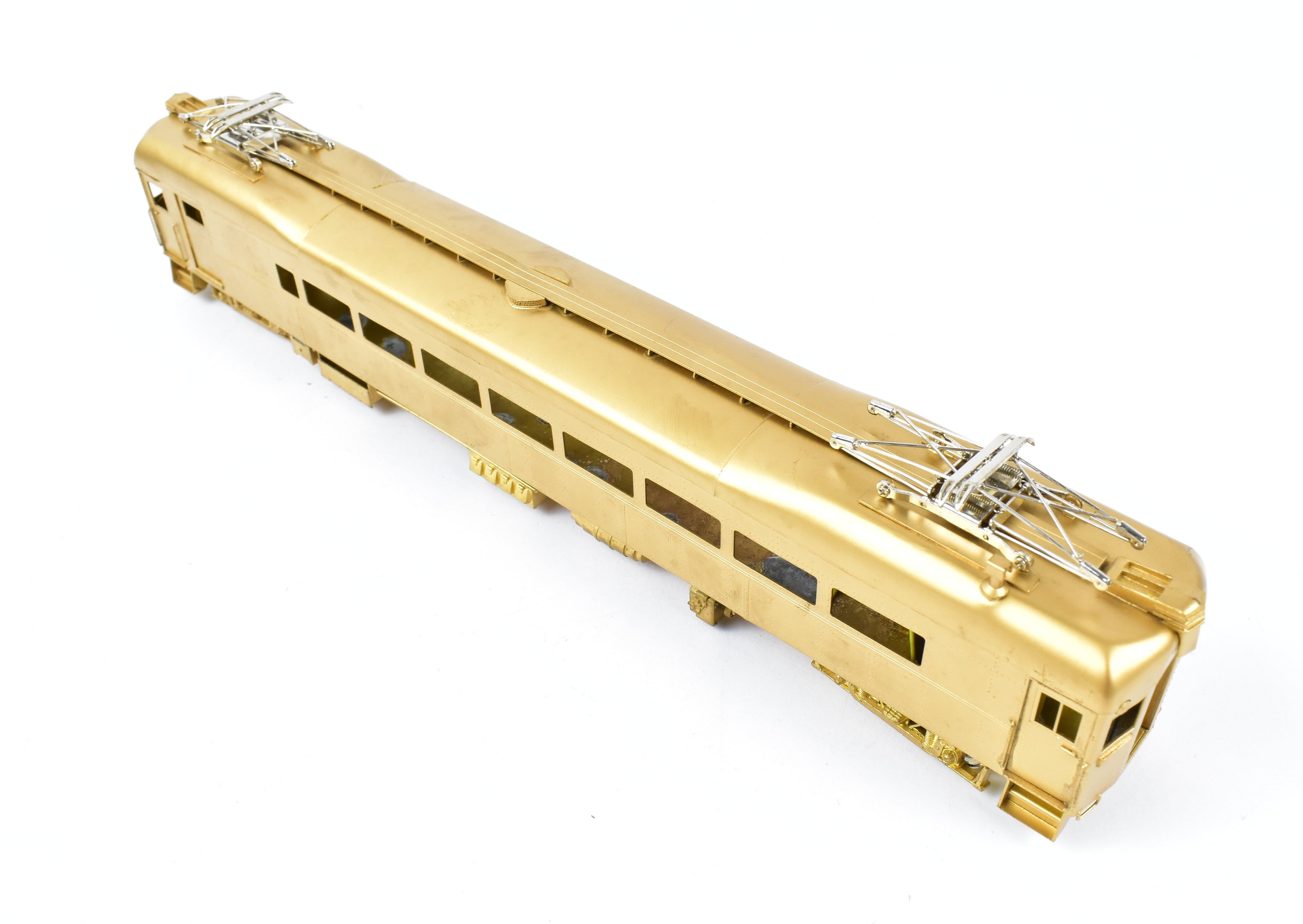 HO Scale Brass NPP Nickel - Plated South Shore Line #100 Combine Model