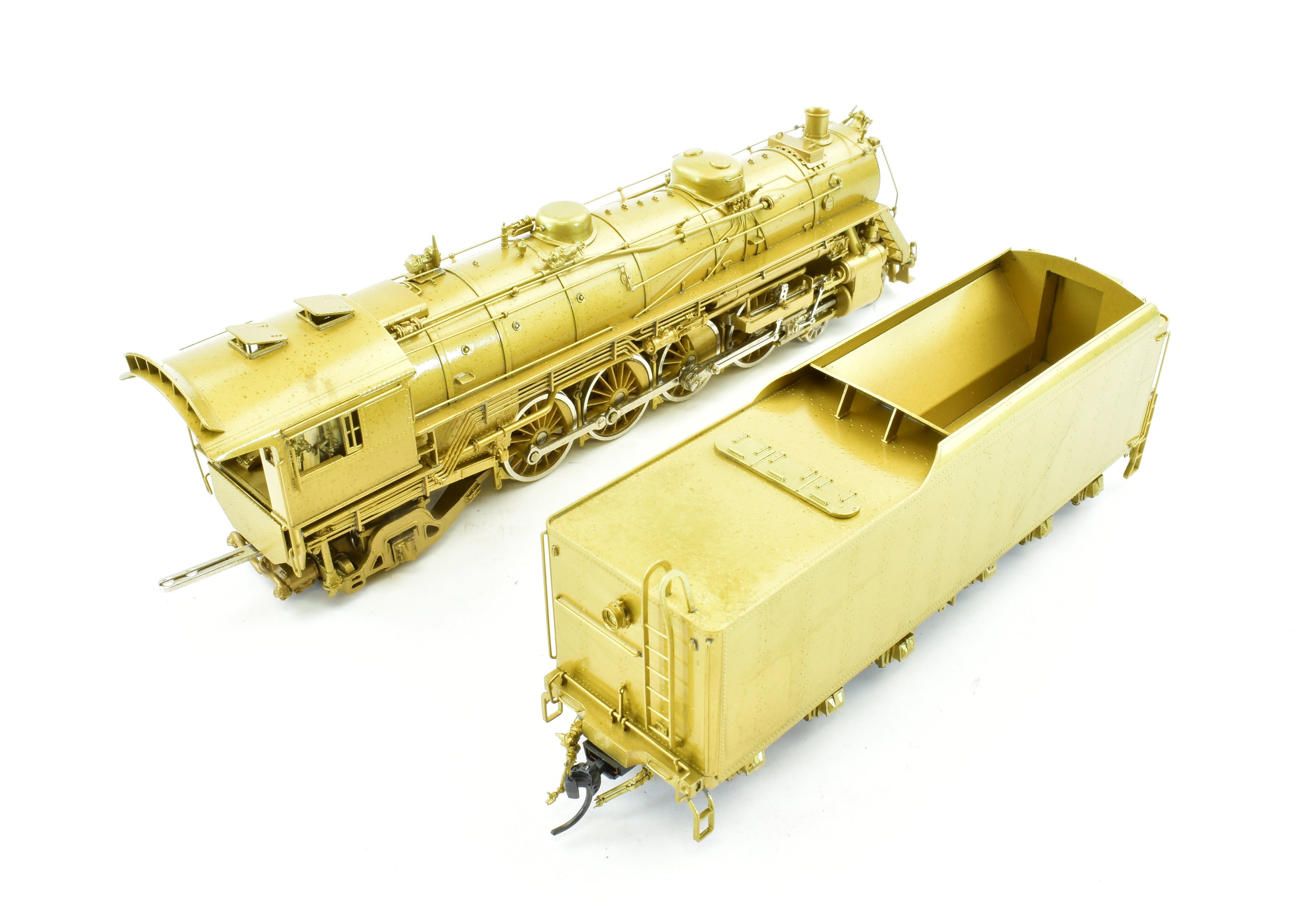 Rare HO Brass SKI Soo Line N - 20 Class 4 - 8 - 2 Mountain Pacific Fast Mail Model