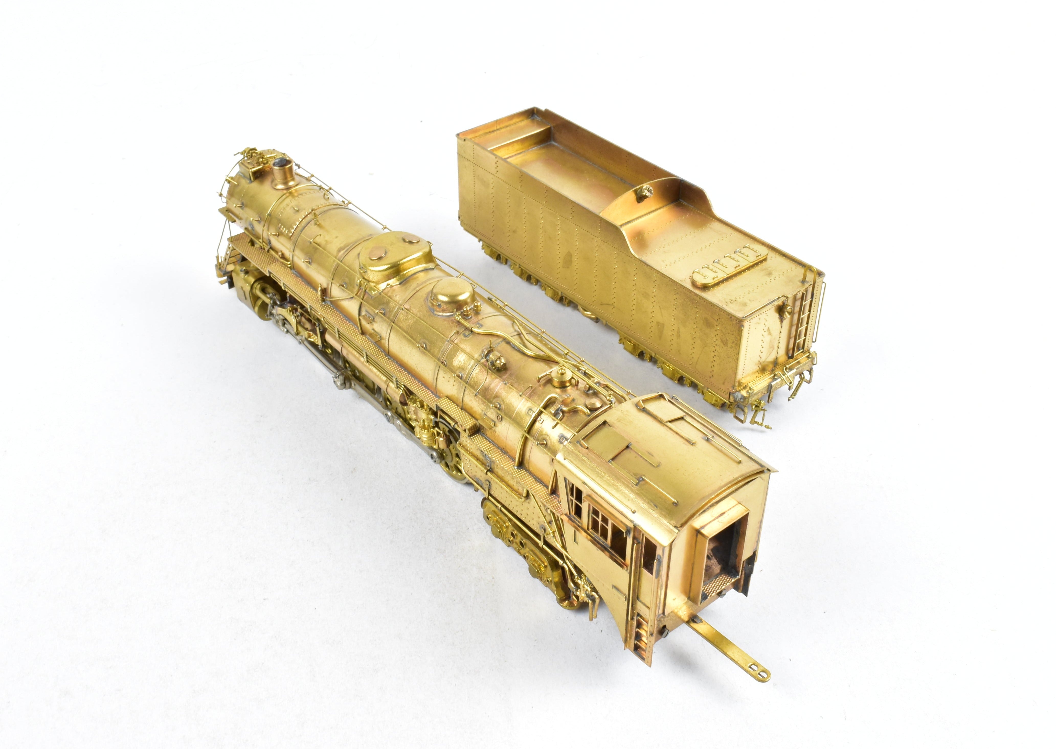 HO Scale Brass Pacific Fast Mail (PFM) Model Train - Toby CB&Q Burlington Route 4-8-4 Class O-5 Crown Model from 1969 Run
